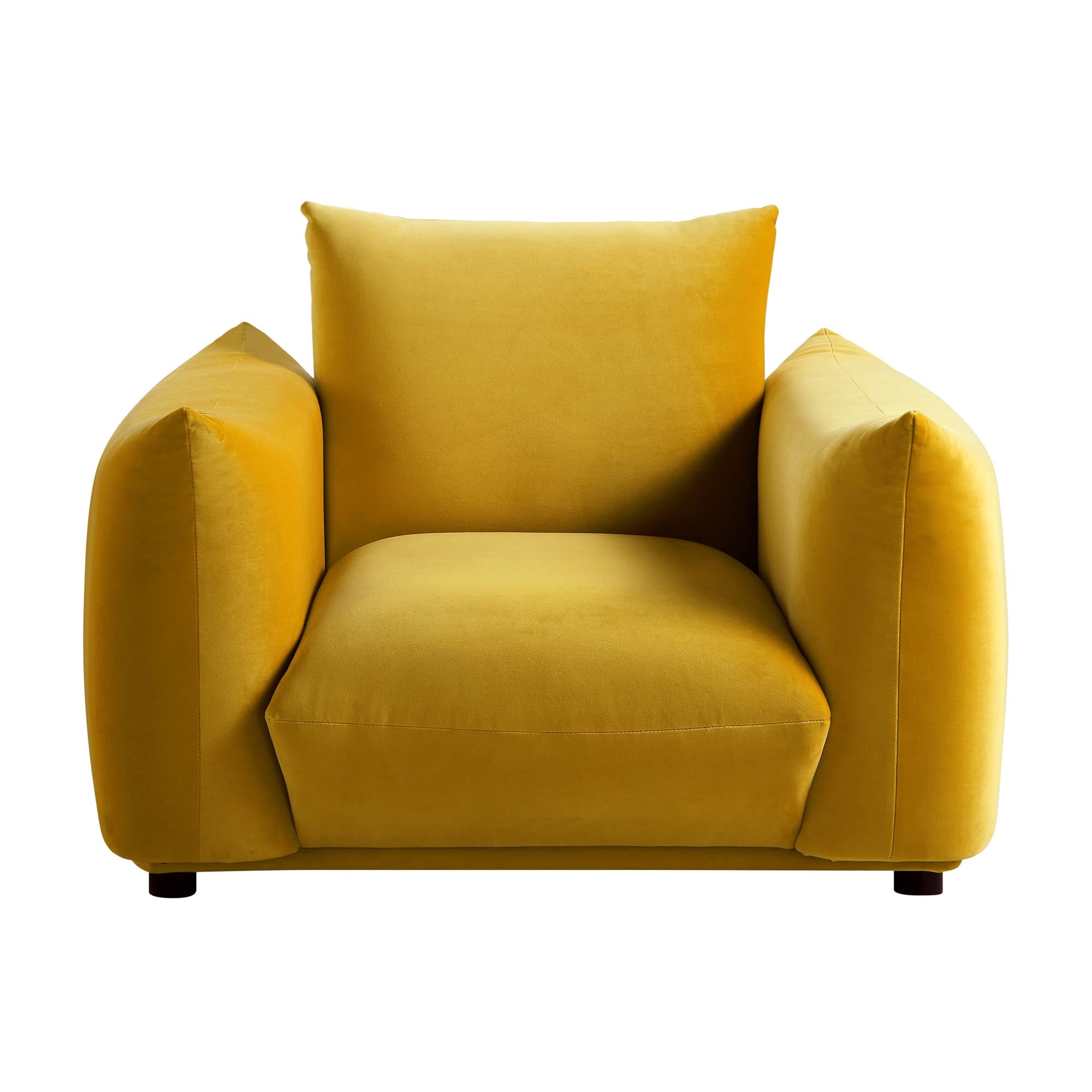 Gianni Armchair, Goldenrod Velvet