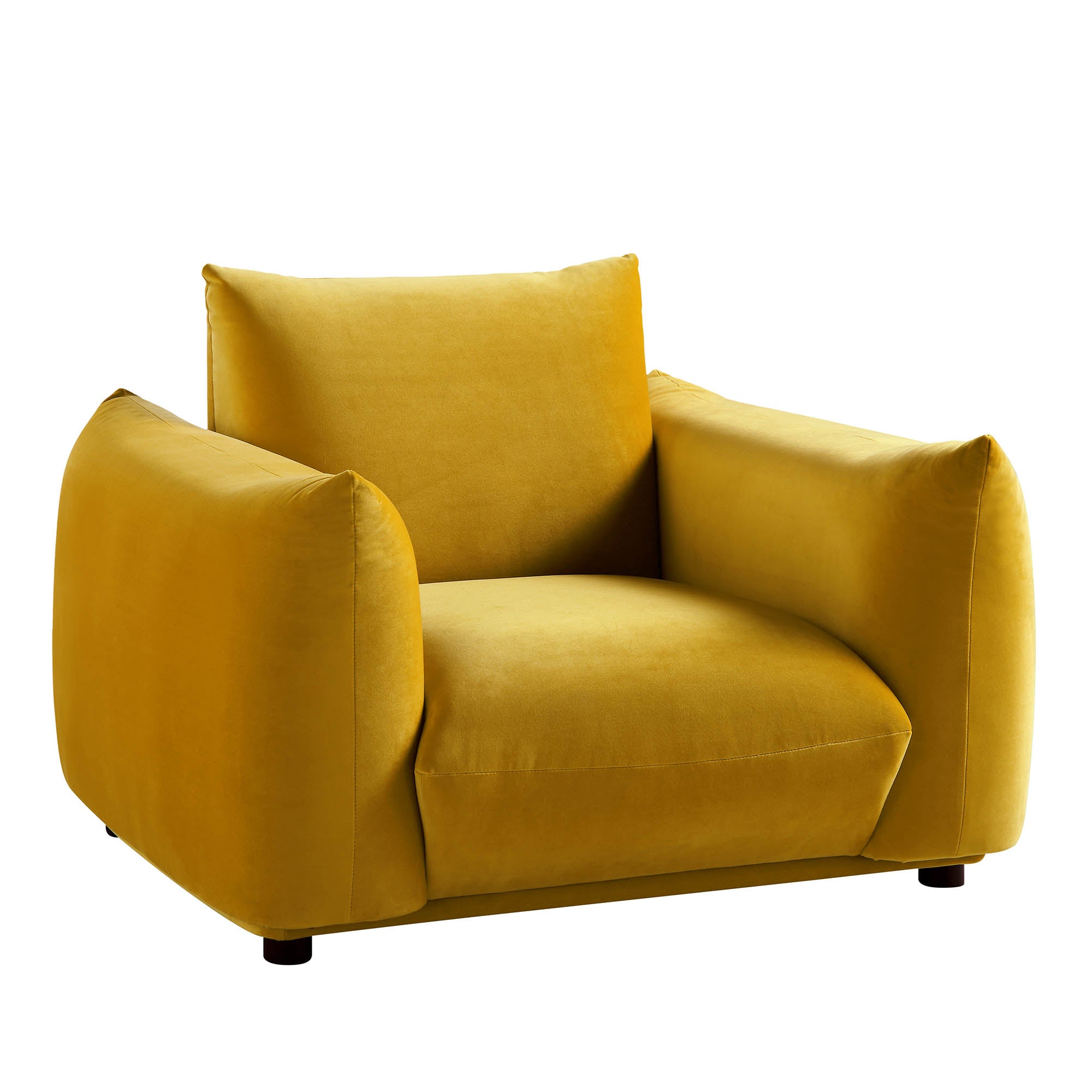 Gianni Armchair, Goldenrod Velvet