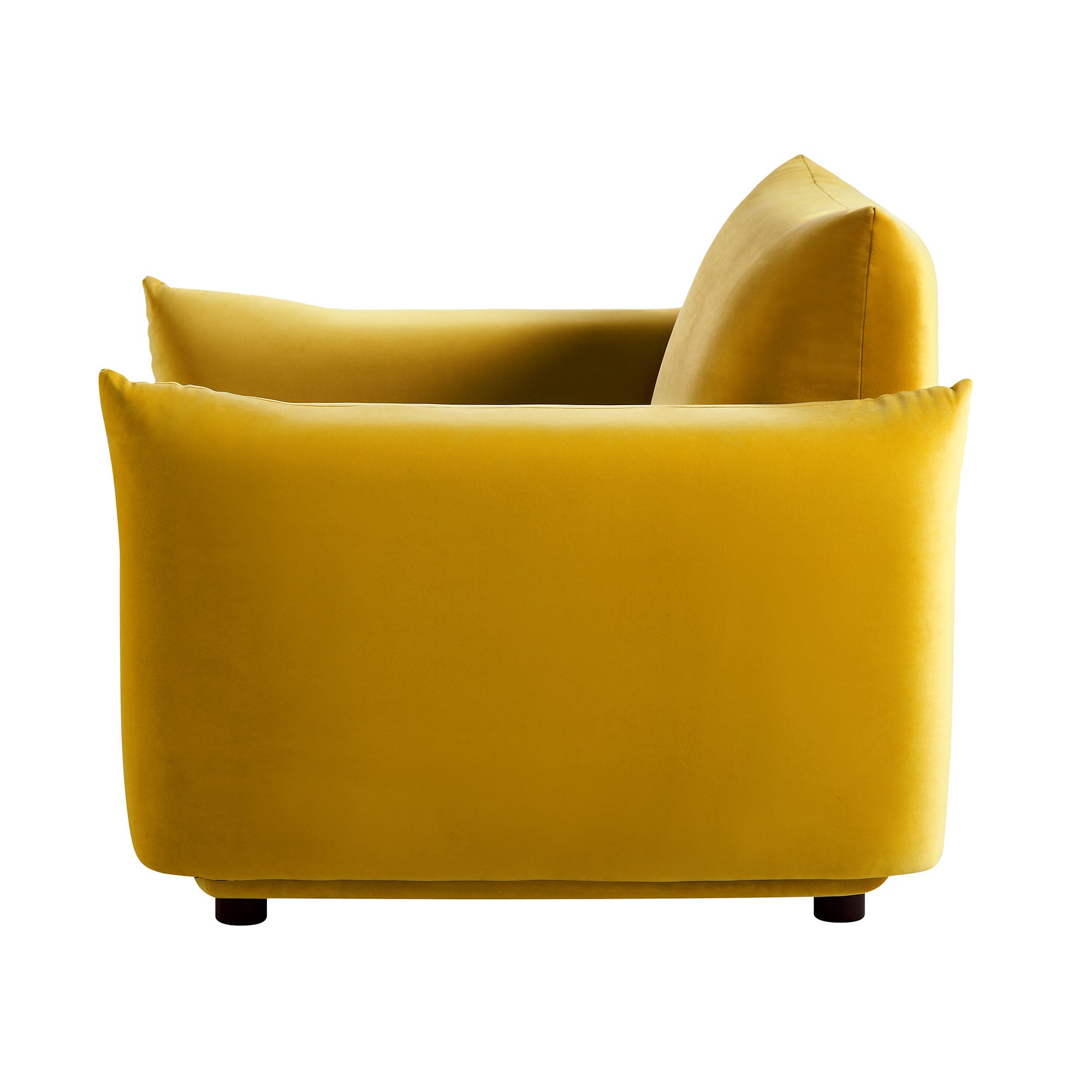 Gianni Armchair, Goldenrod Velvet