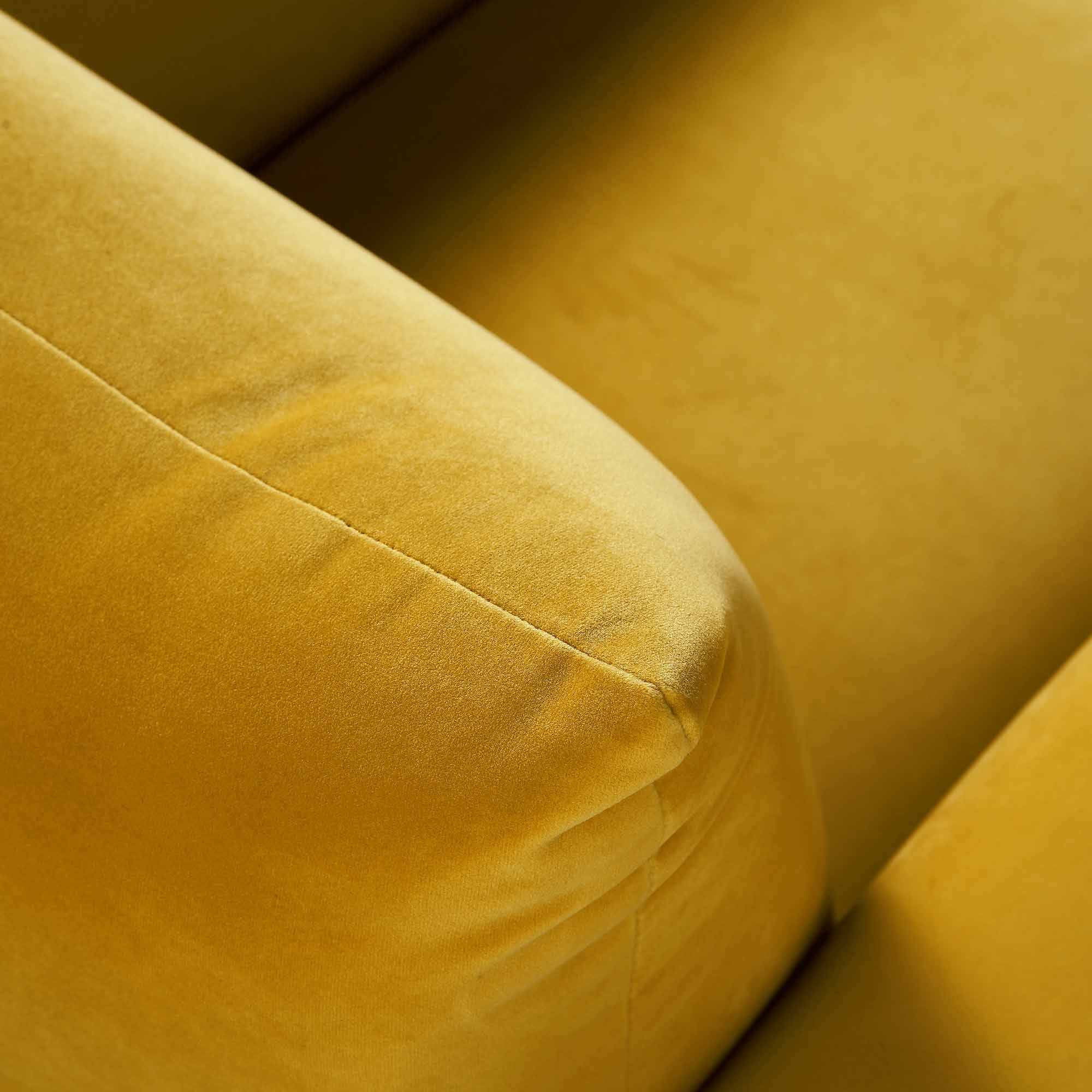 Gianni Armchair, Goldenrod Velvet