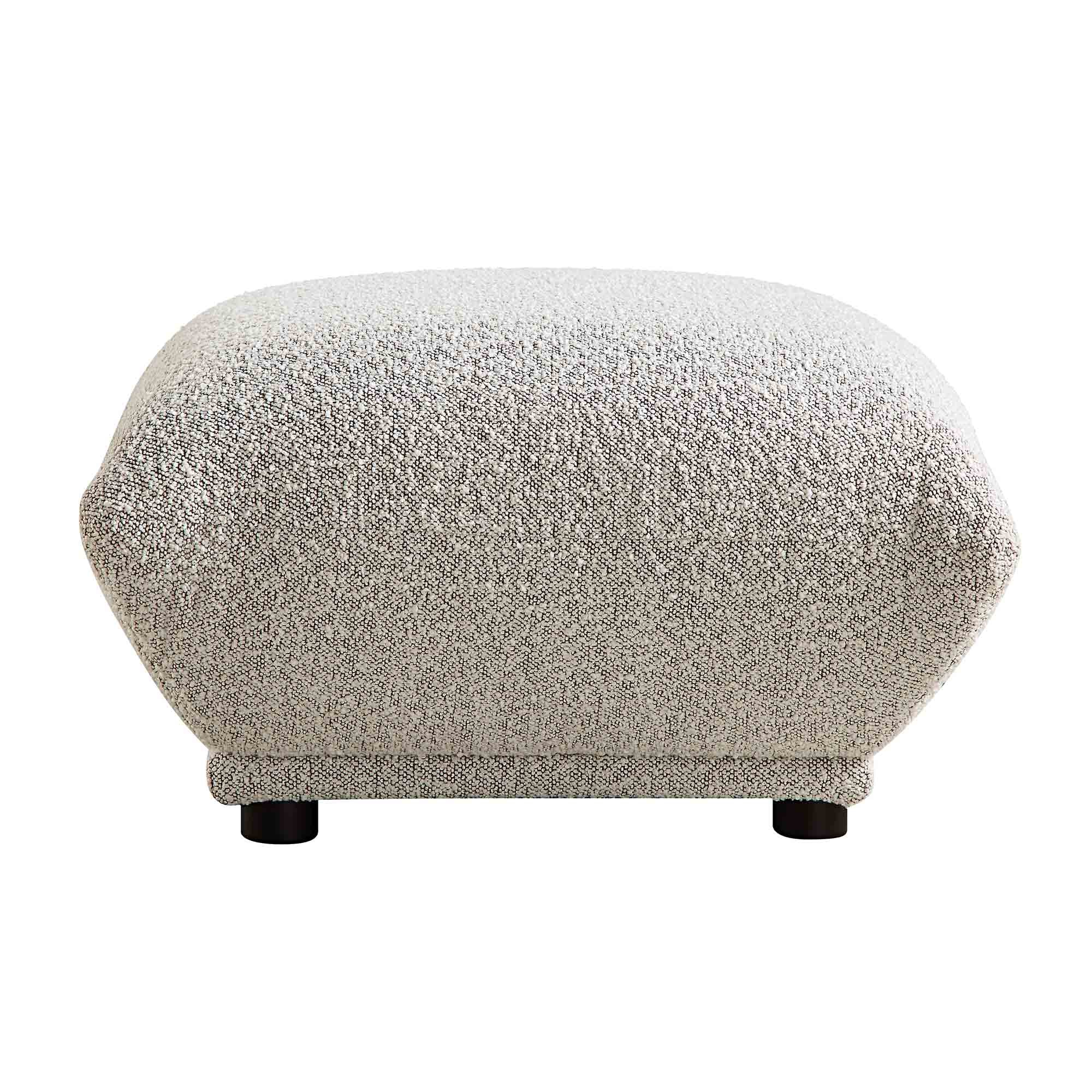 Gianni Pouffe, Mist Grey Boucle