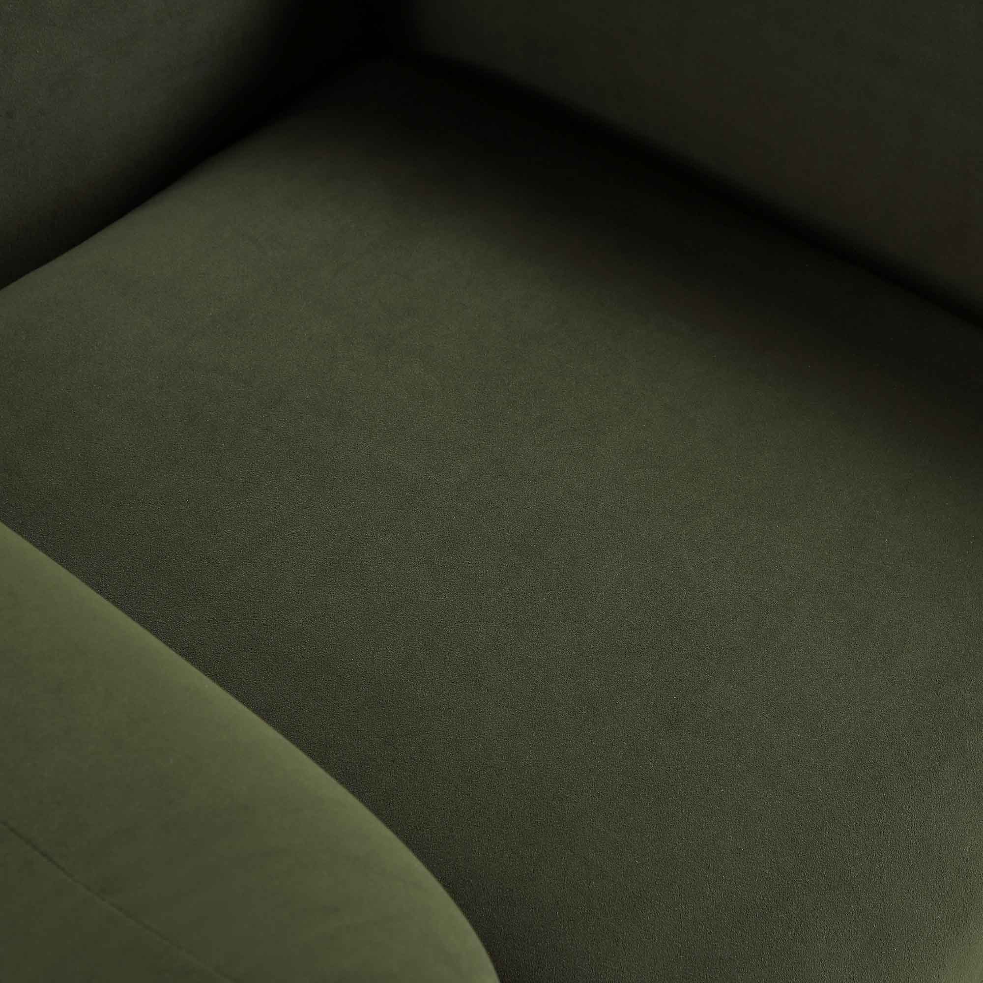 Gianni Armchair, Moss Green Velvet