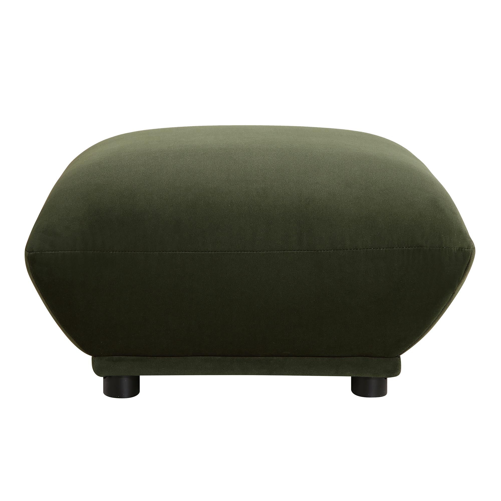 Gianni Pouffe, Moss Green Velvet