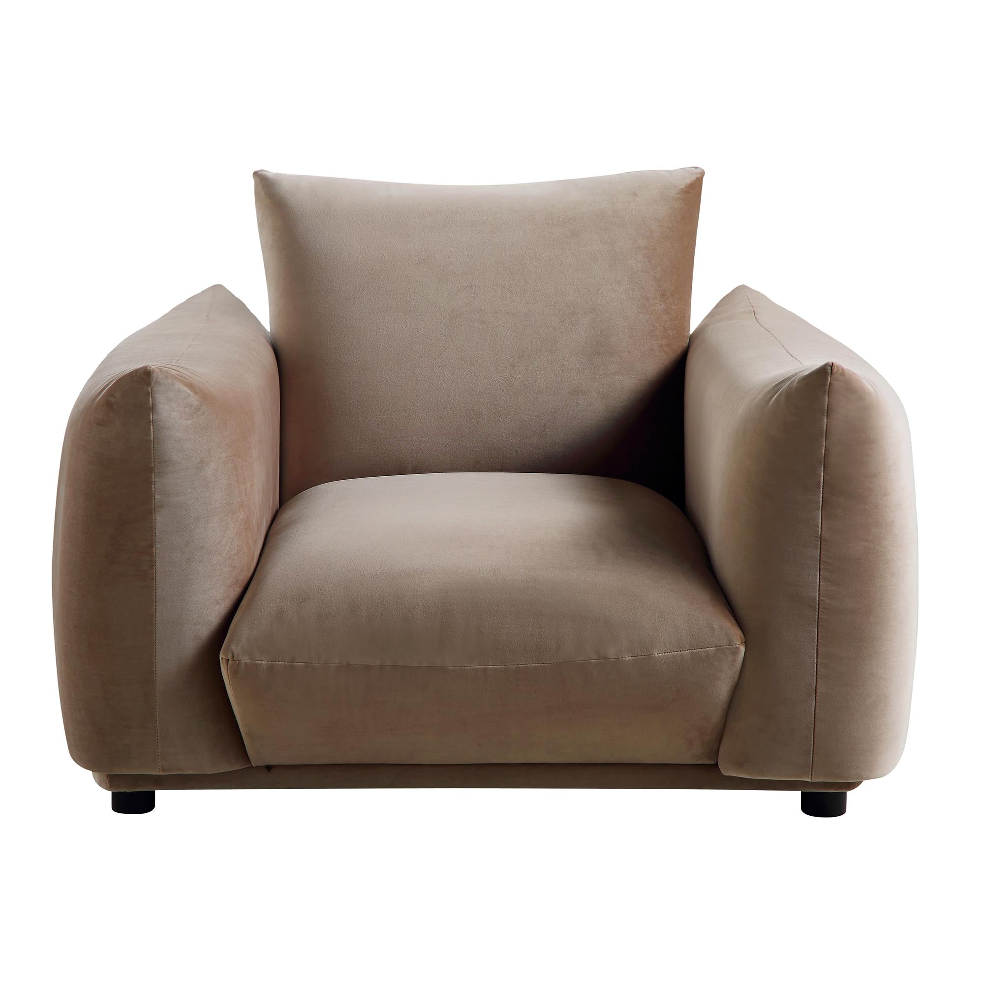 Gianni Armchair, Mink Velvet