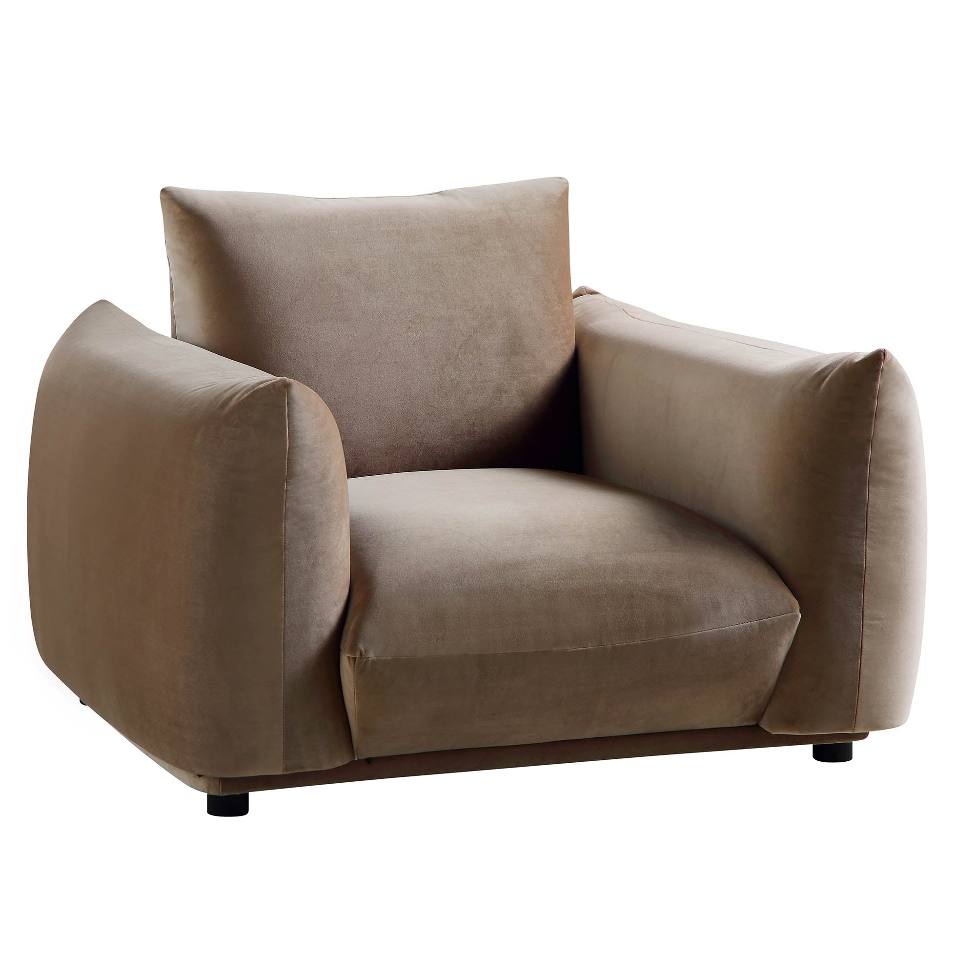 Gianni Armchair, Mink Velvet