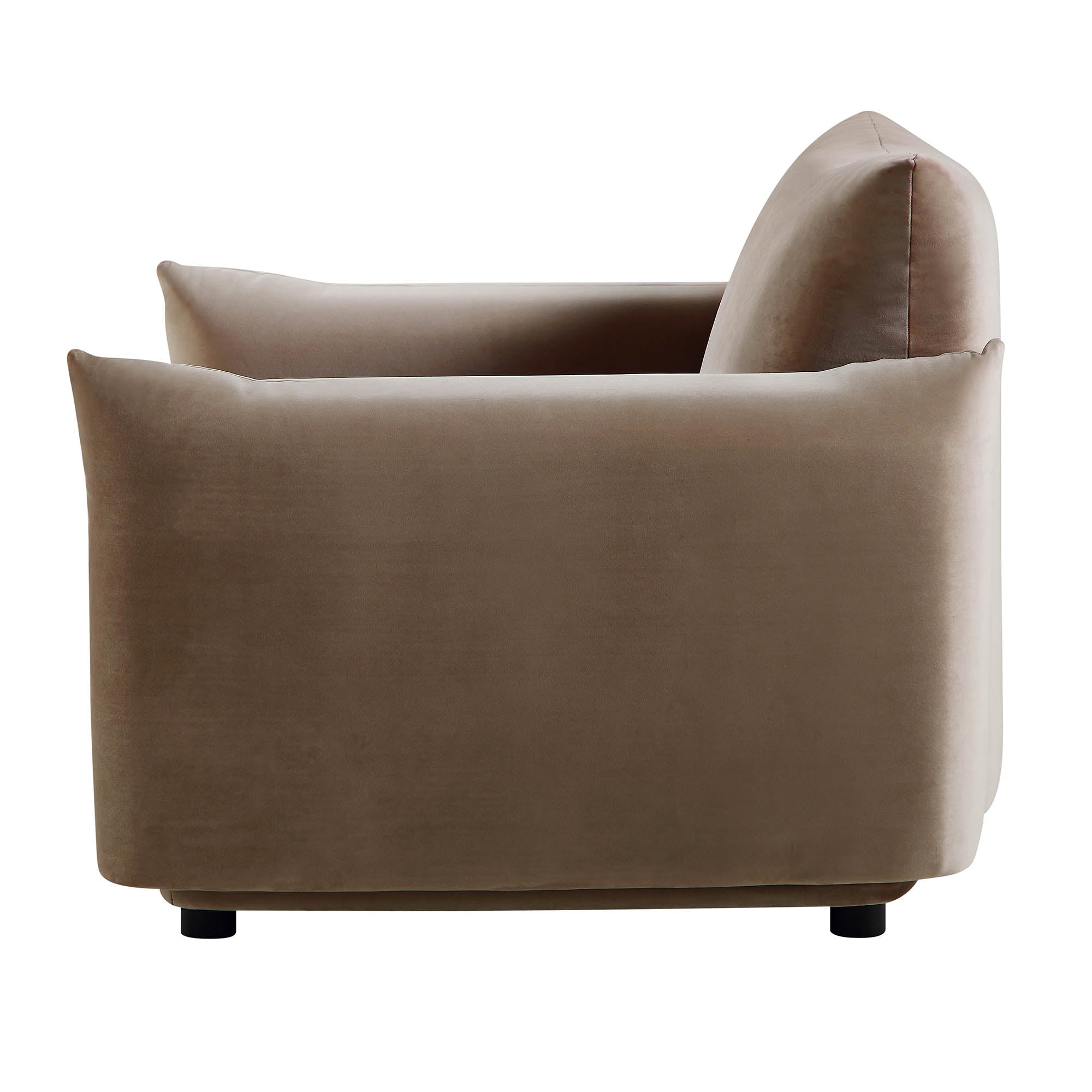 Gianni Armchair, Mink Velvet