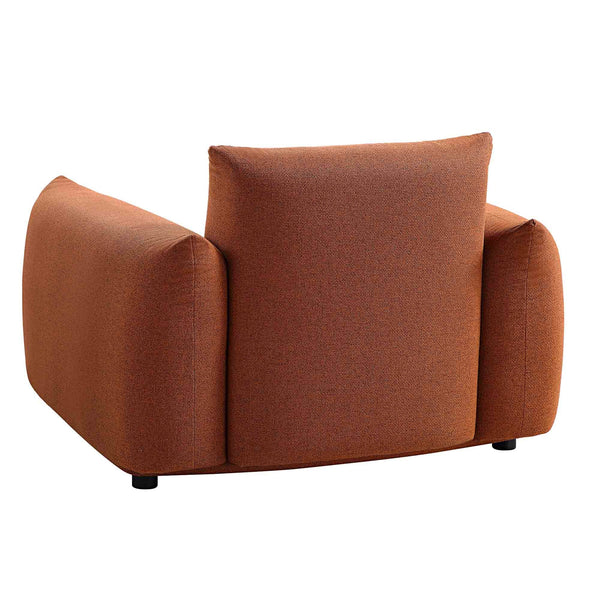 Gianni Armchair, Terracotta Fabric