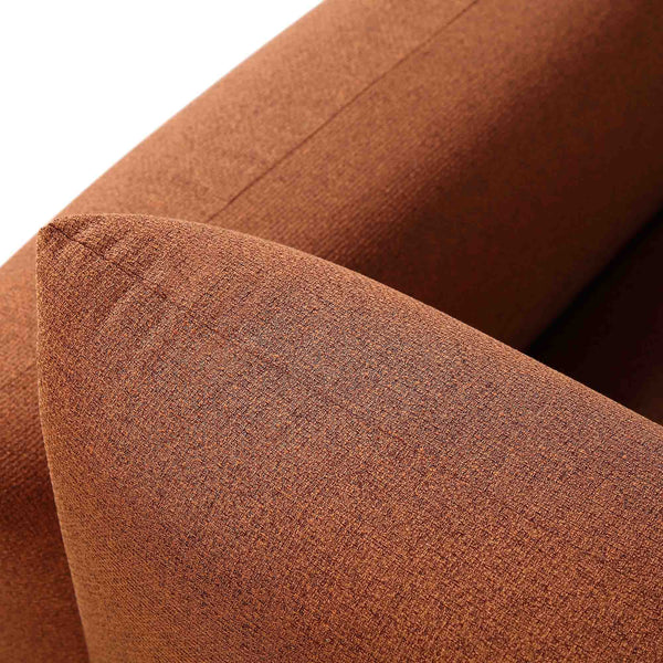 Gianni Armchair, Terracotta Fabric