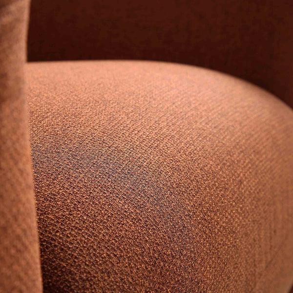 Gianni Armchair, Terracotta Fabric