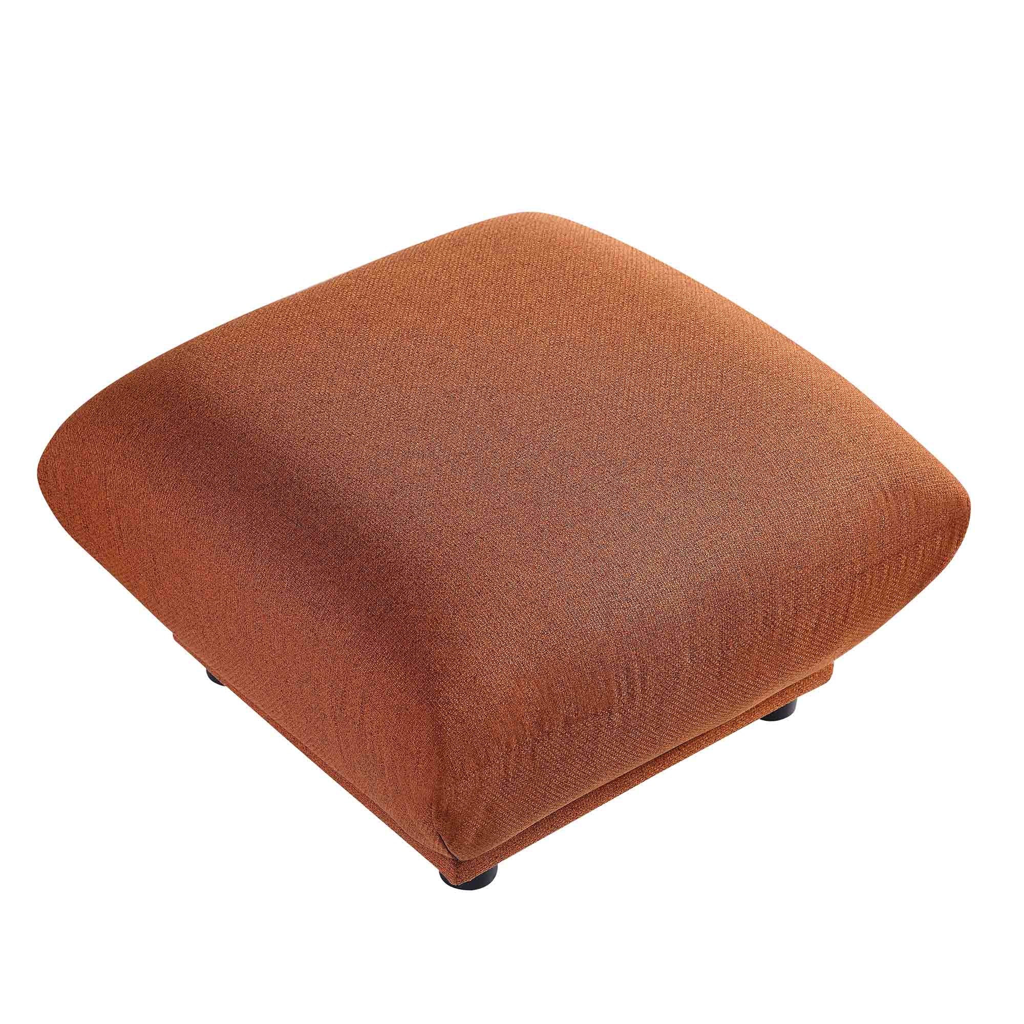 Gianni Pouffe, Terracotta Fabric