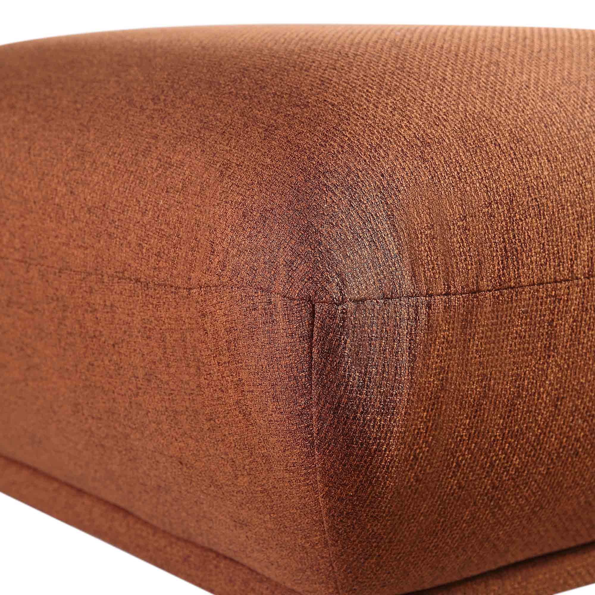 Gianni Pouffe, Terracotta Fabric