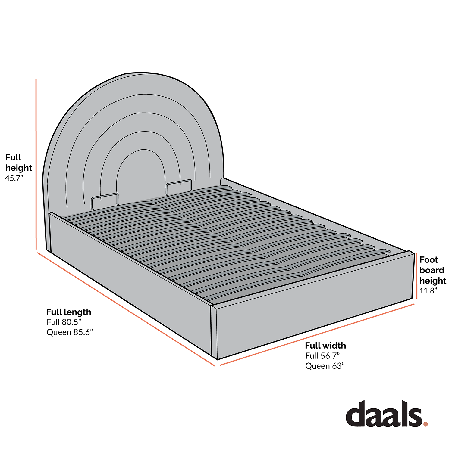 Archer Grey Boucle Ottoman Storage Bed