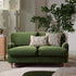 Daphnis Fern Green Velvet Sofa, 2-Seater