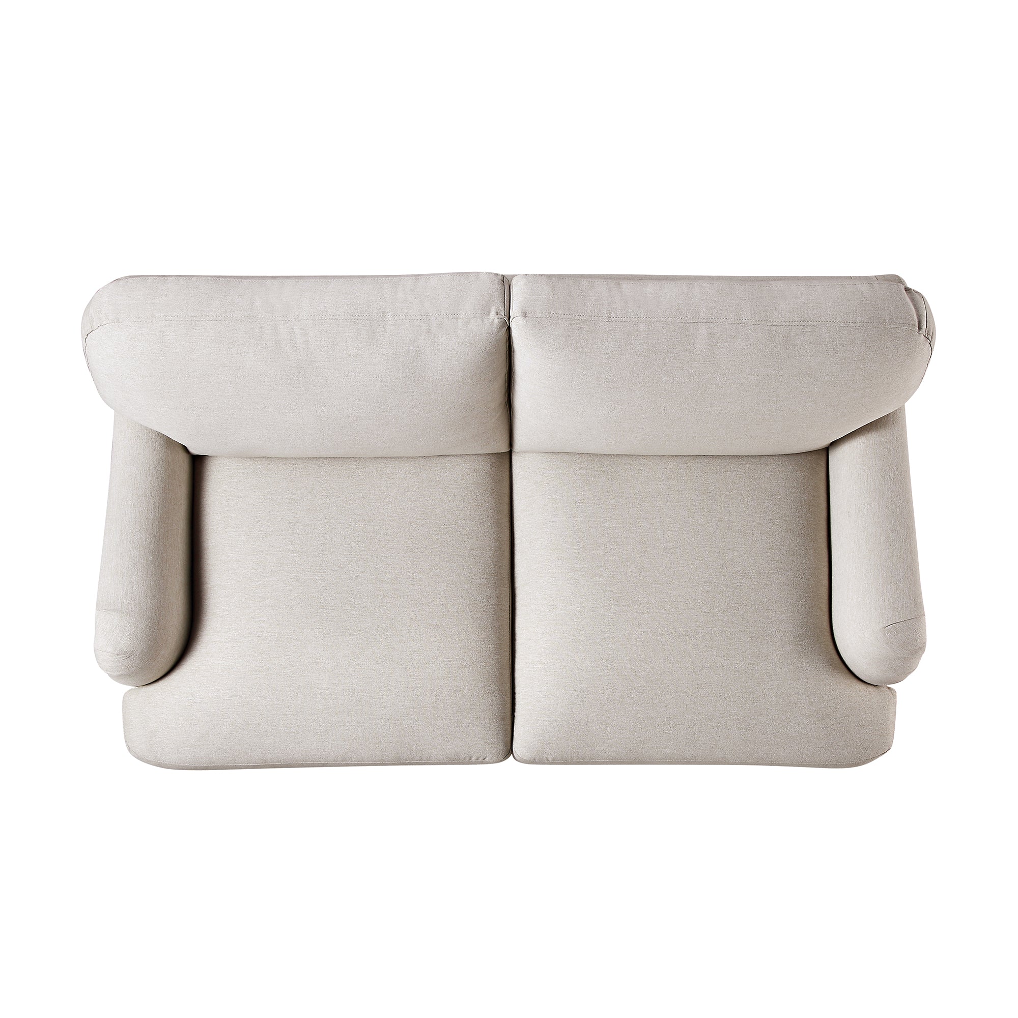 Daphnis Oatmeal Fabric Sofa, 2-Seater