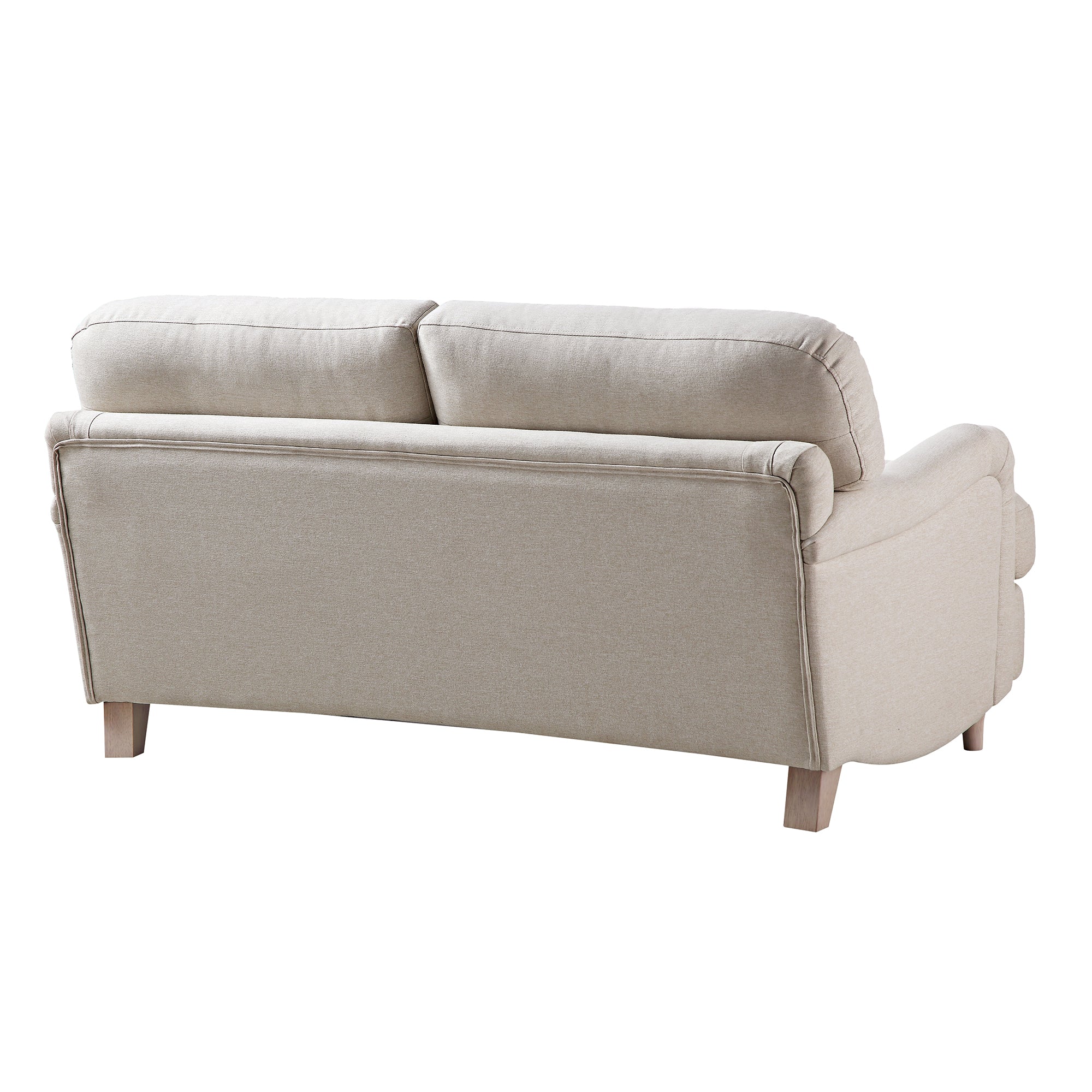 Daphnis Oatmeal Fabric Sofa, 2-Seater