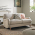 Daphnis Oatmeal Fabric Sofa, 2-Seater