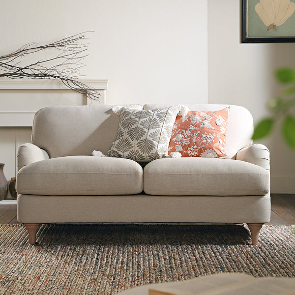 Daphnis Oatmeal Fabric Sofa, 2-Seater