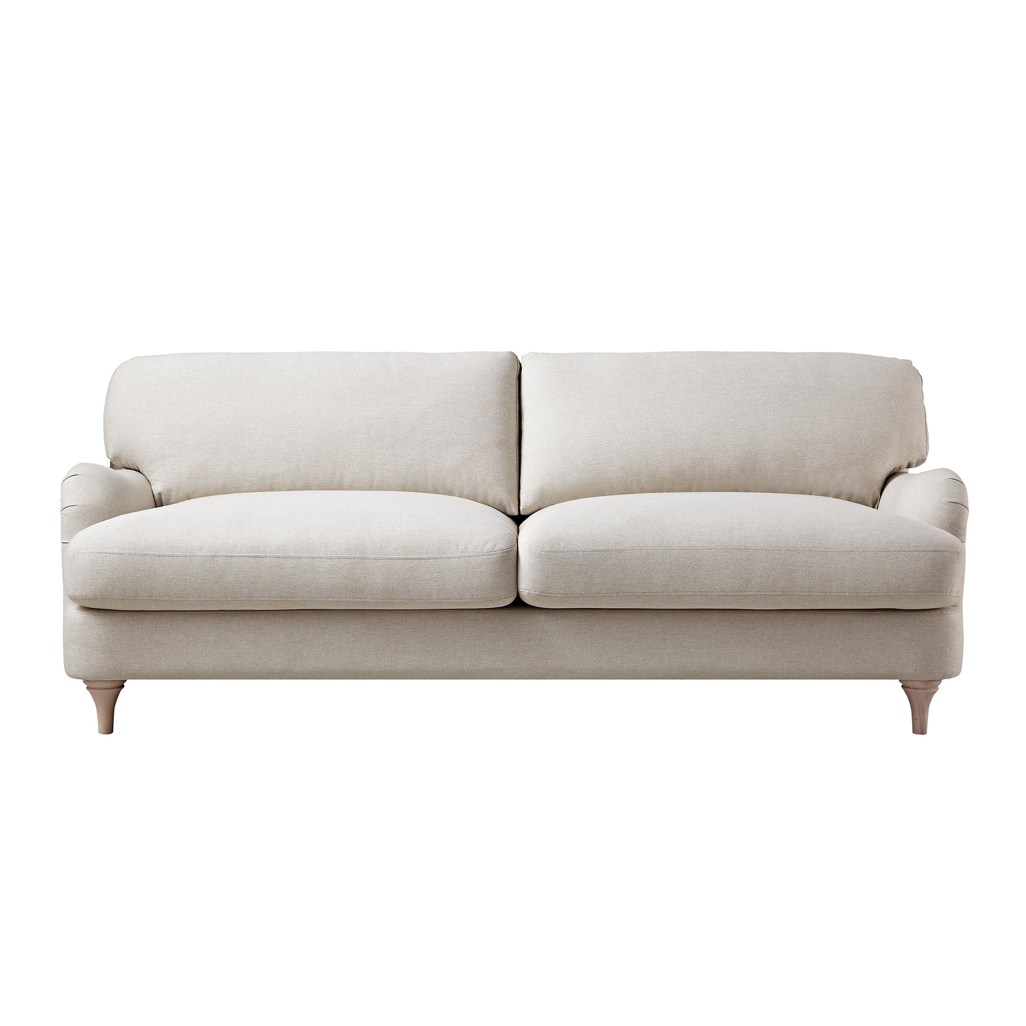 Daphnis Oatmeal Fabric Sofa, 3-Seater