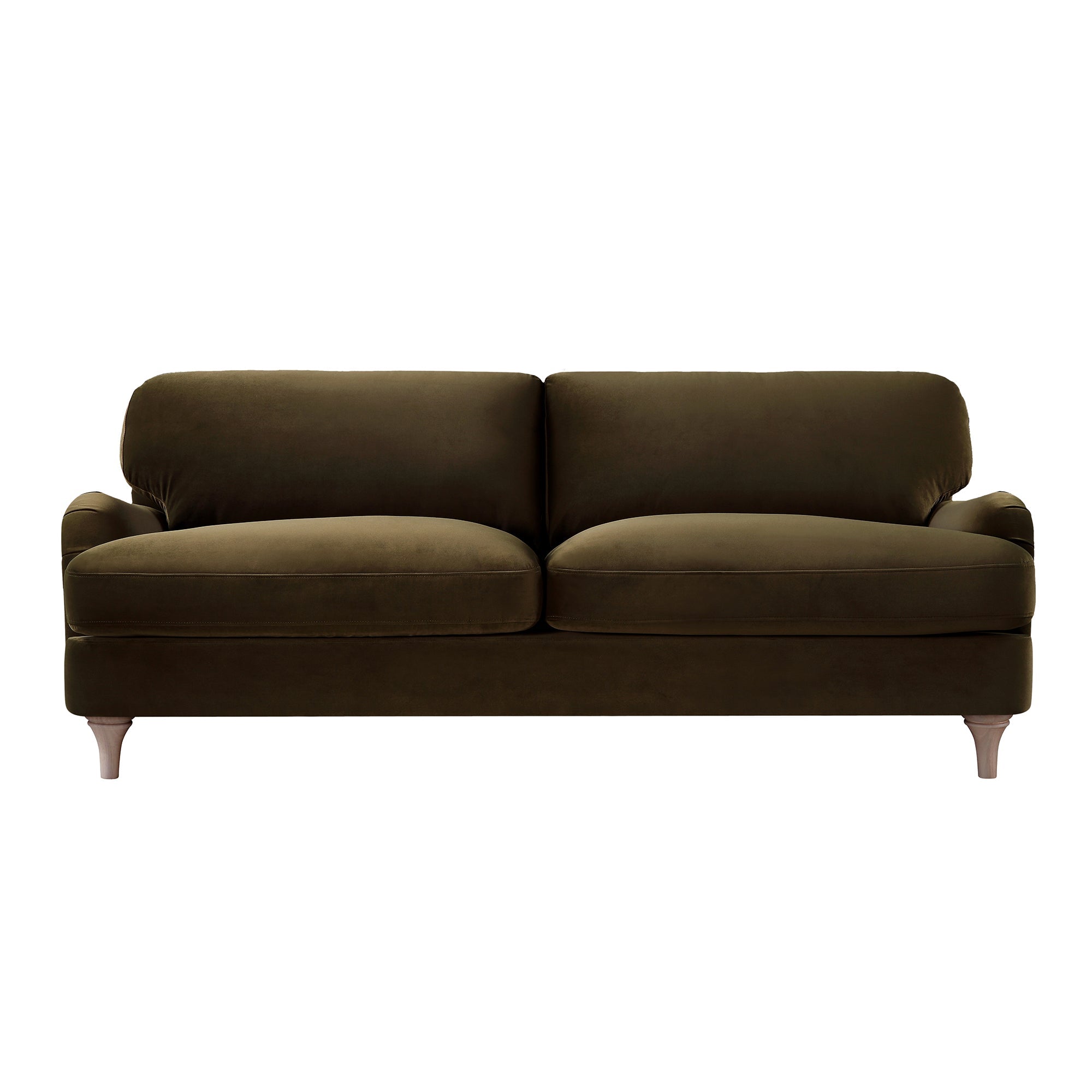 Daphnis Seaweed Velvet Sofa, 3-Seater