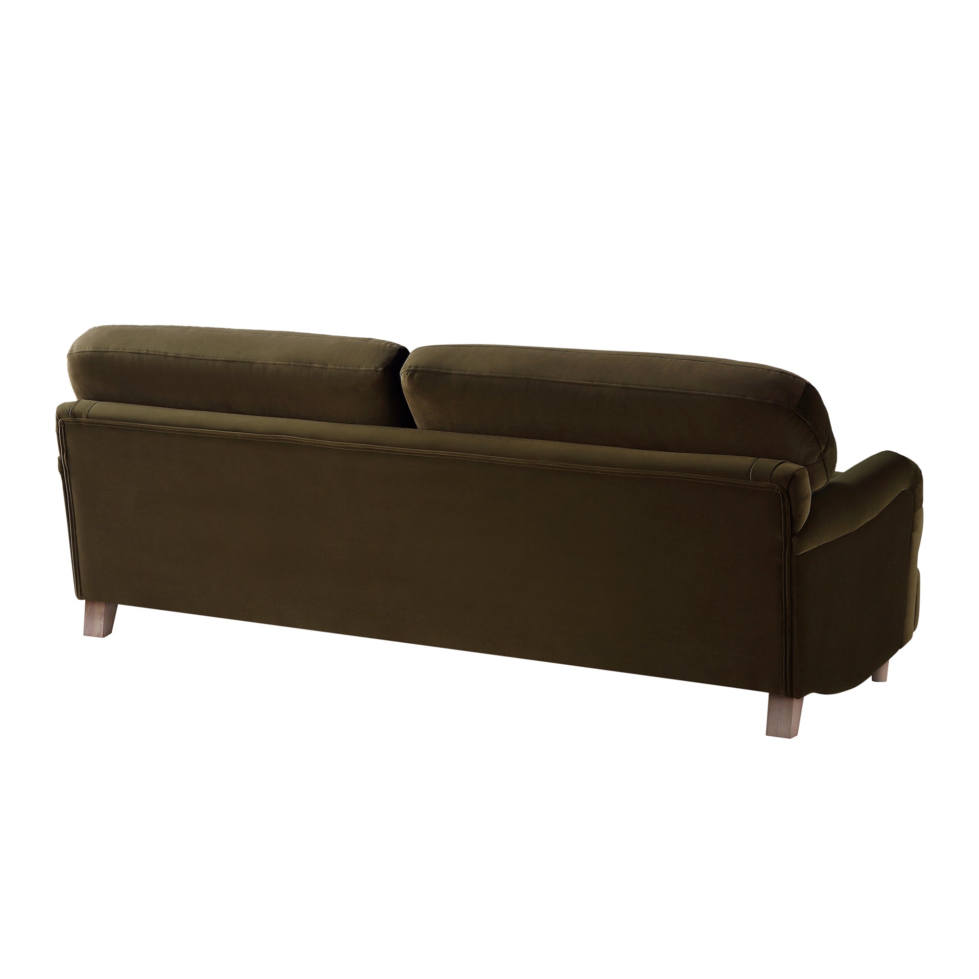 Daphnis Seaweed Velvet Sofa, 3-Seater