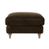 Daphnis Seaweed Velvet Sofa, Footstool