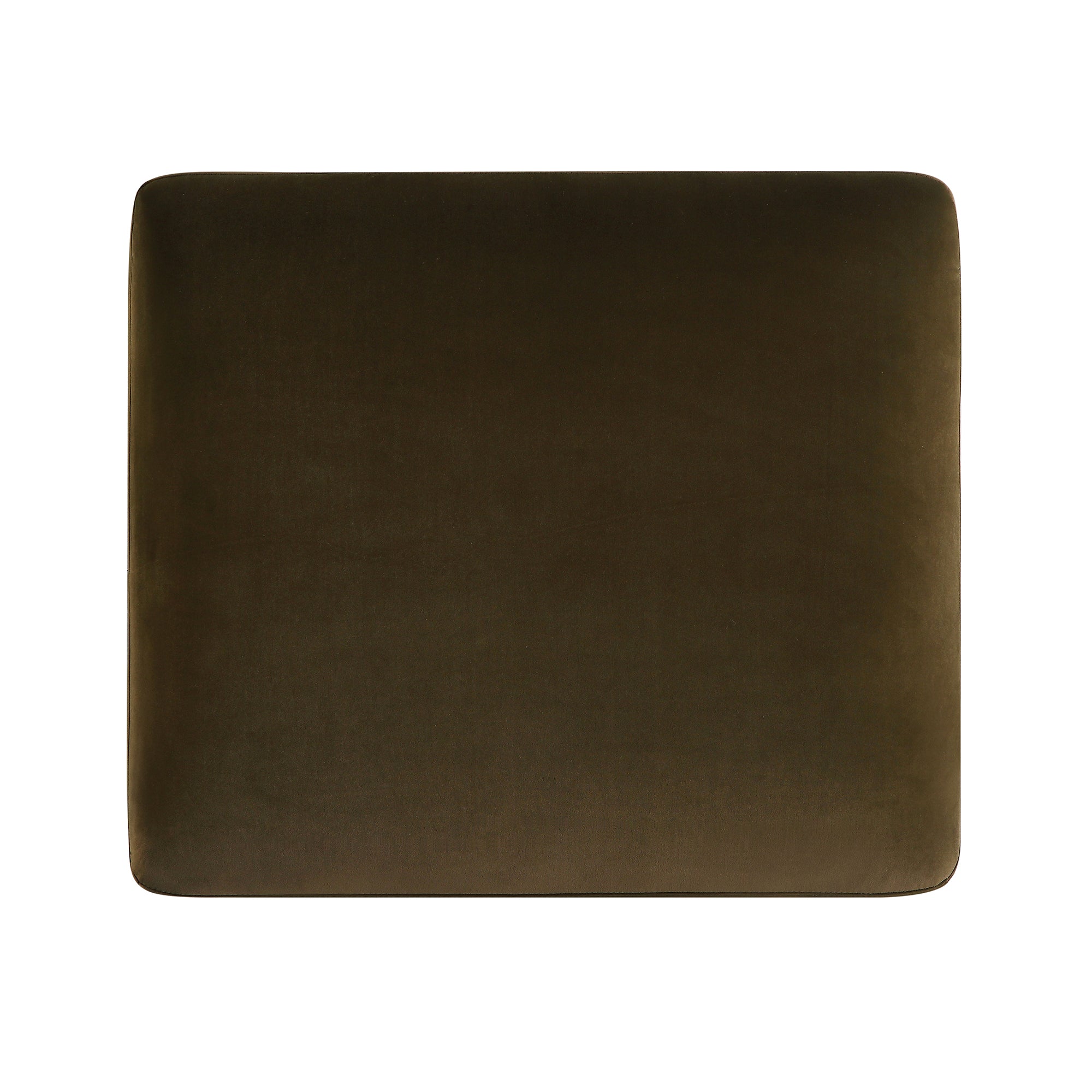 Daphnis Seaweed Velvet Sofa, Footstool