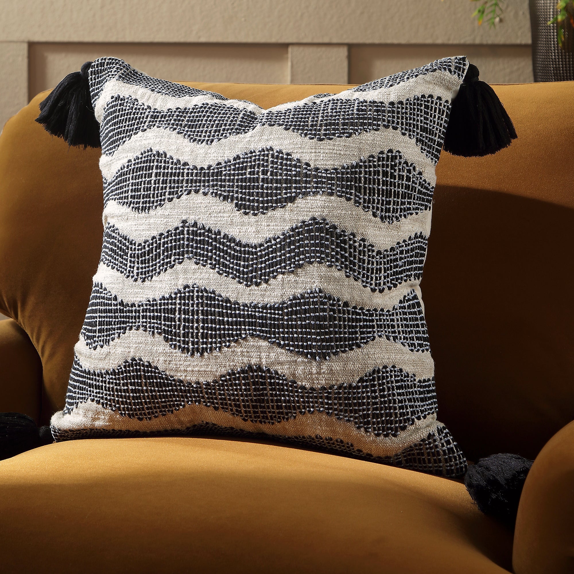 Indigo Collection Capri Navy Cord Pillow