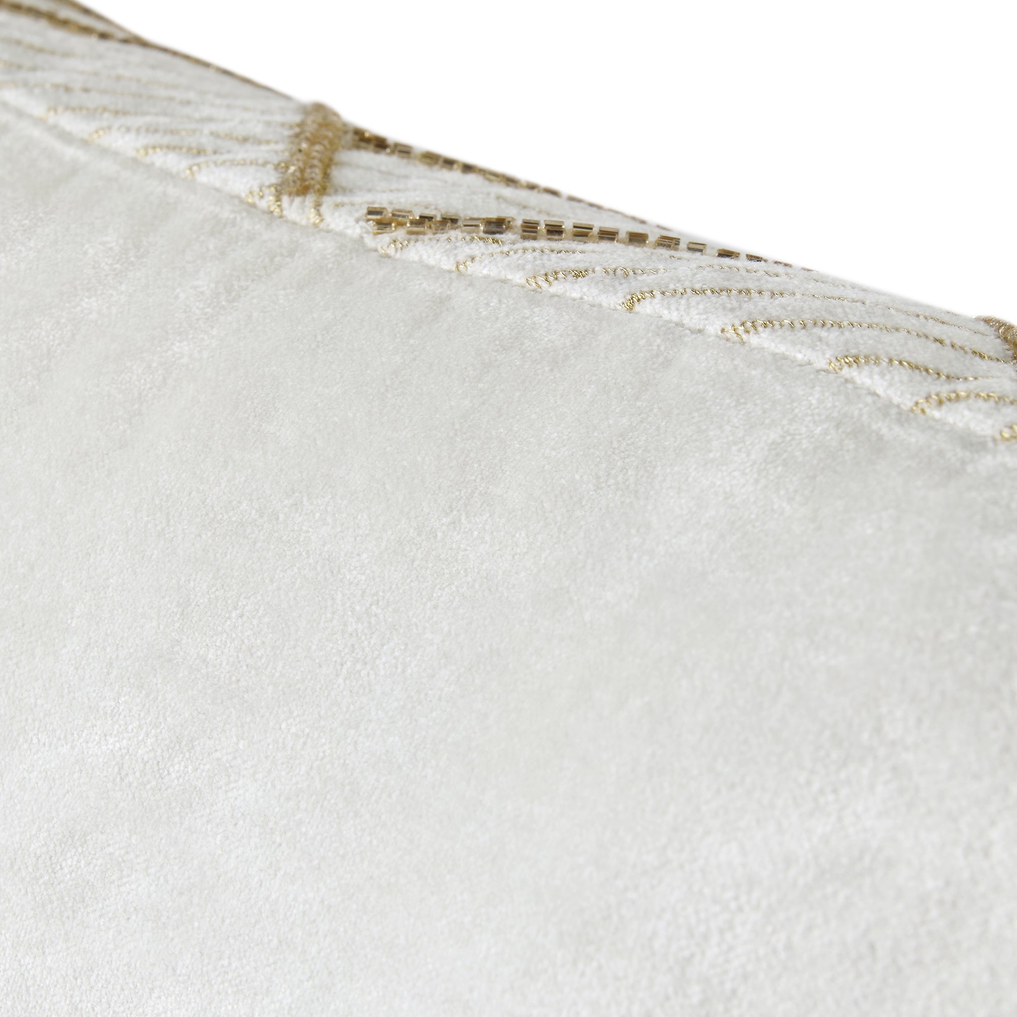 Luxe Collection Empire Hand Beaded Velvet Pillow