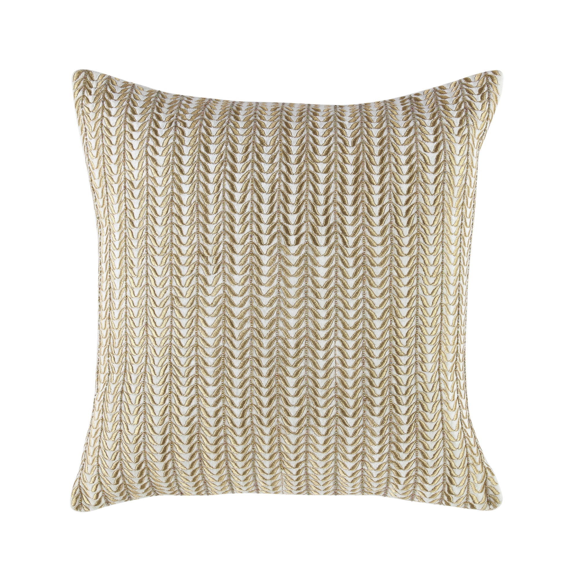 Luxe Collection Jasmine Hand Beaded Velvet Pillow