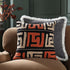 Javari Burnt Terracotta Appliqué Pillow