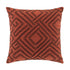 Javari Burnt Terracotta Cord Stitched Pillow