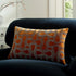 Luxe Collection Orla Hand Beaded Apricot Cotton Velvet Pillow