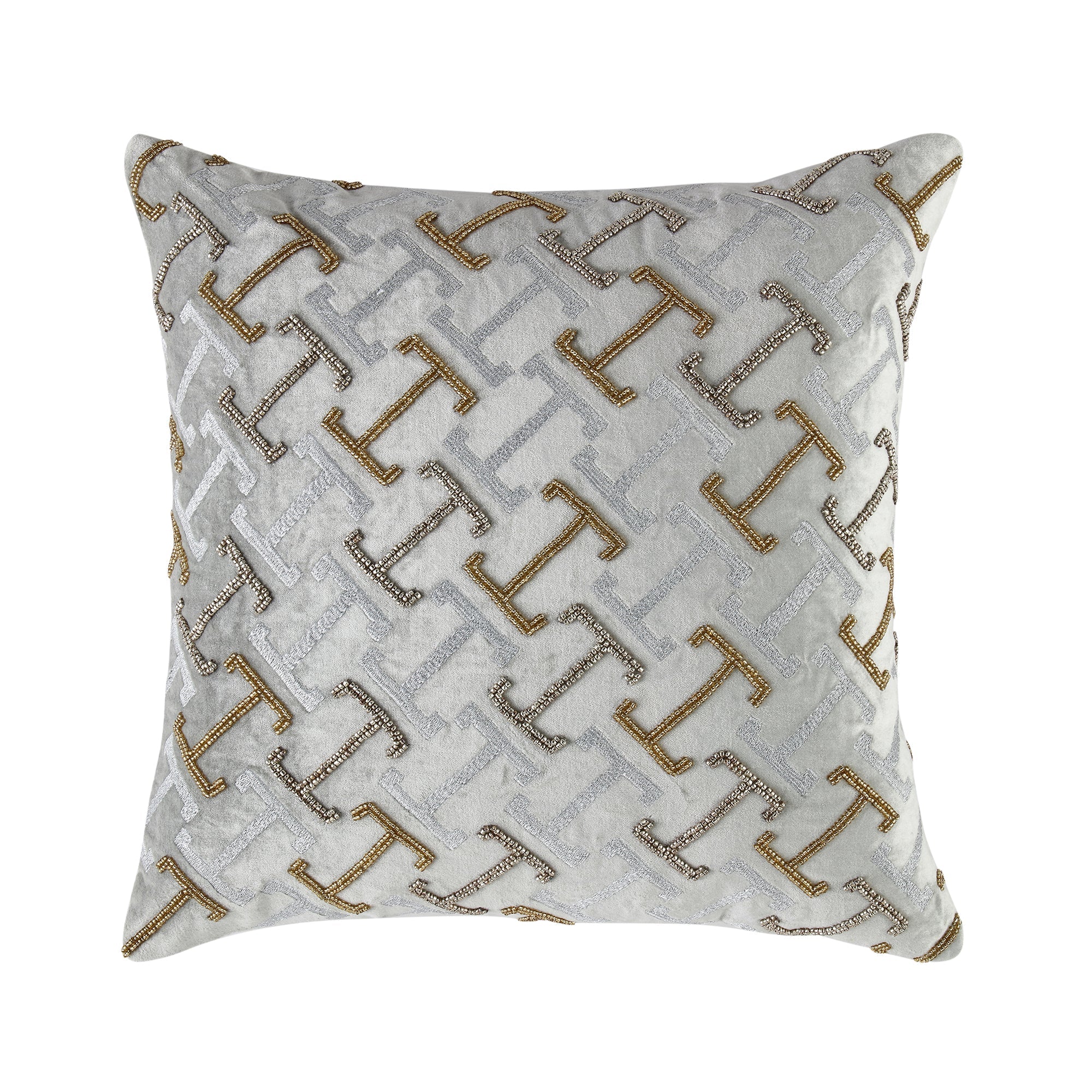 Luxe Collection Reina Hand Beaded Pillow