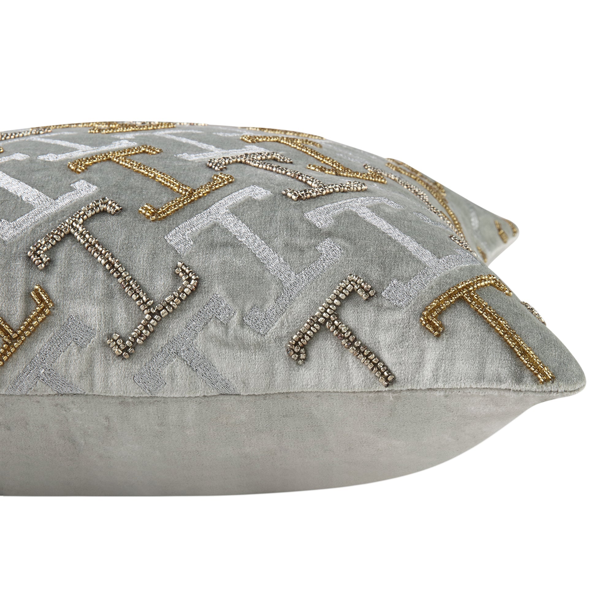 Luxe Collection Reina Hand Beaded Pillow