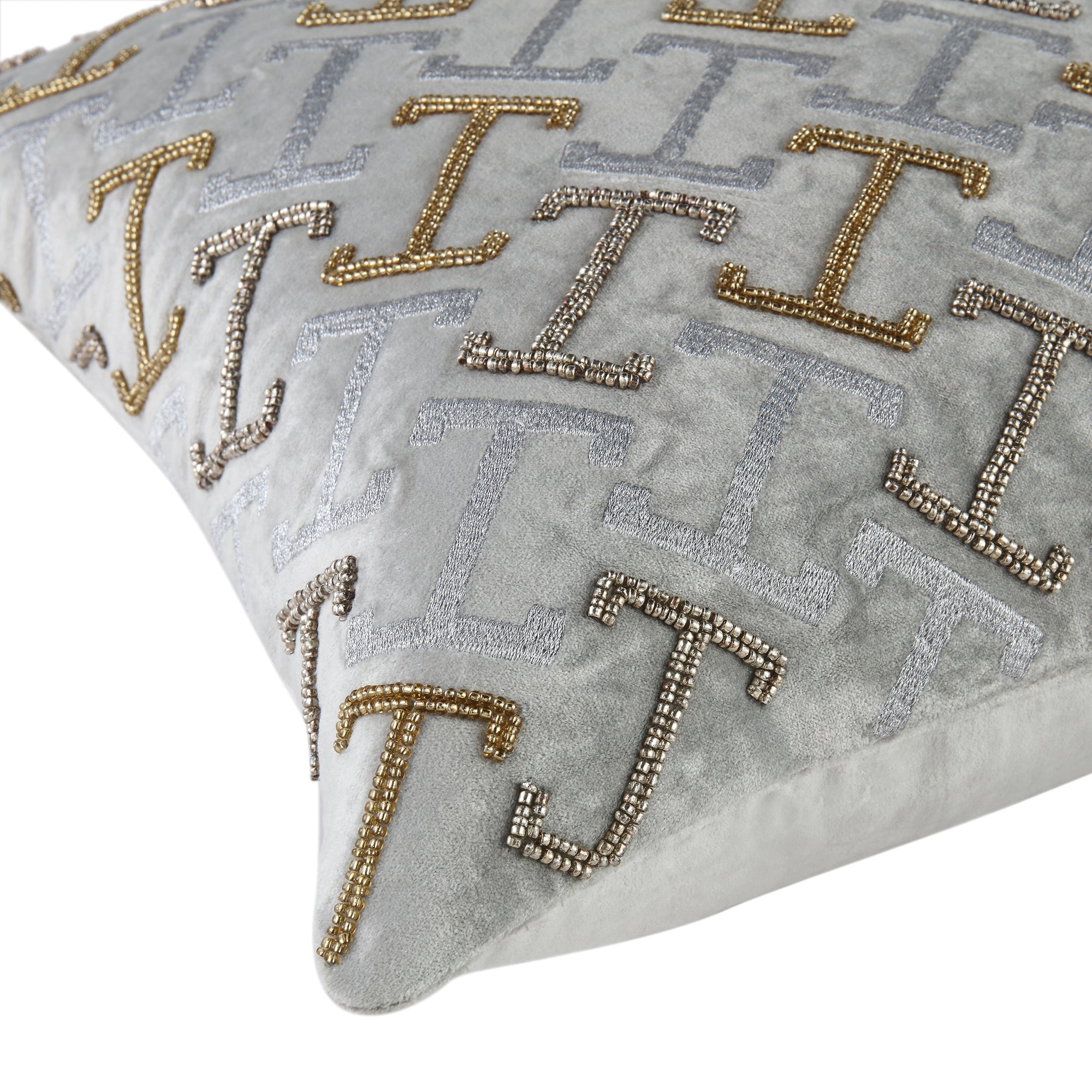 Luxe Collection Reina Hand Beaded Pillow