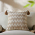 Boho Collection River Running Stitch Pillow