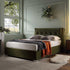 Hadley Moss Green Velvet Ottoman Storage Bed