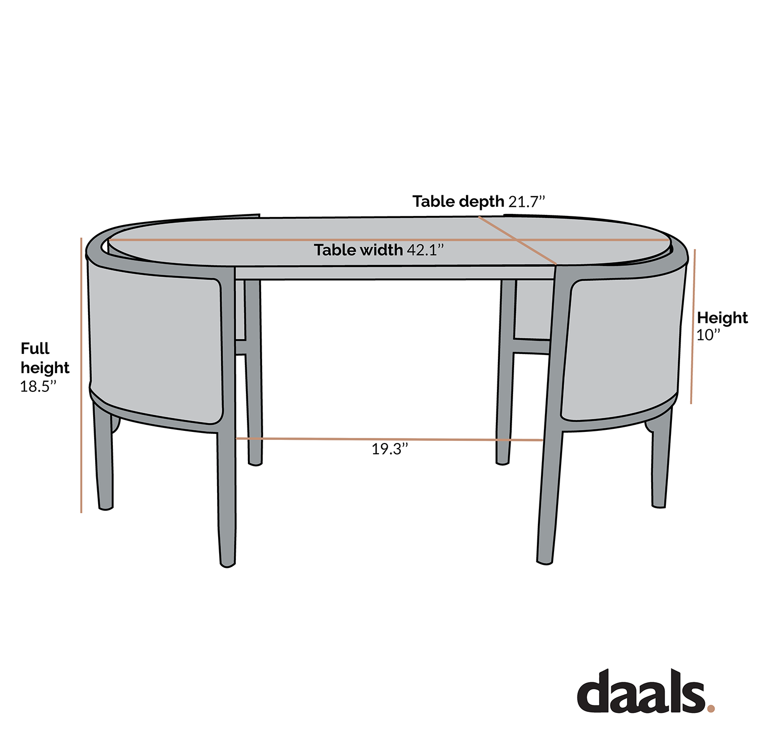 Jeanne Cane Rattan Solid Wood Oval Coffee Table