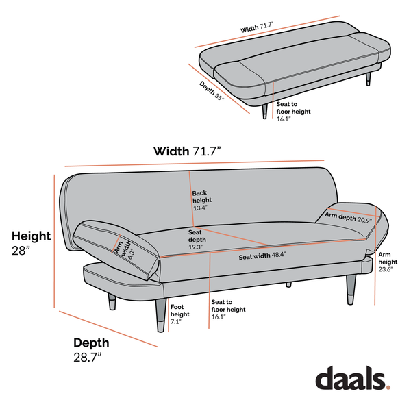 Solna 2-Seater Sofa Bed, Mink Velvet