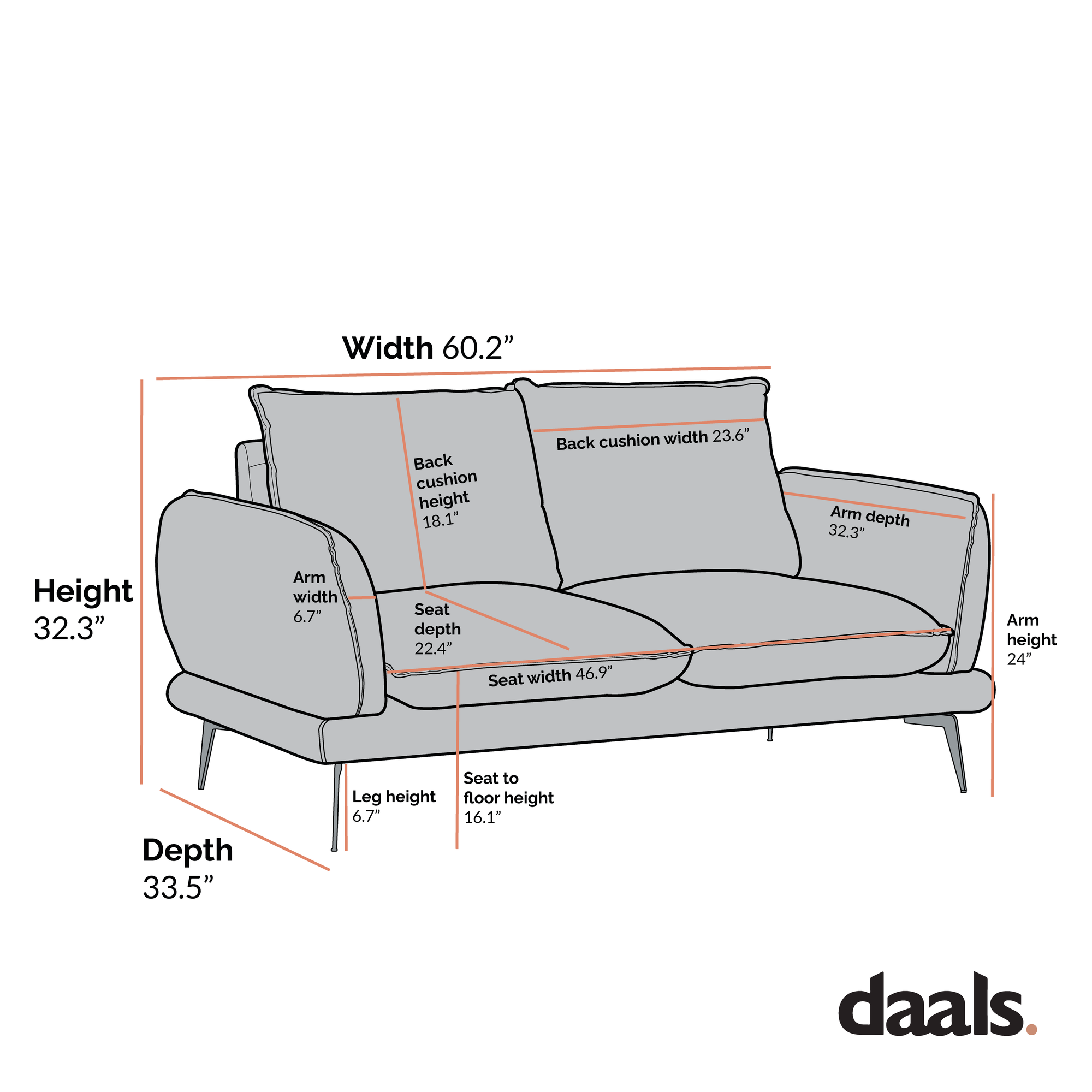 Obriel Forest Green Velvet Sofa, 2-Seater