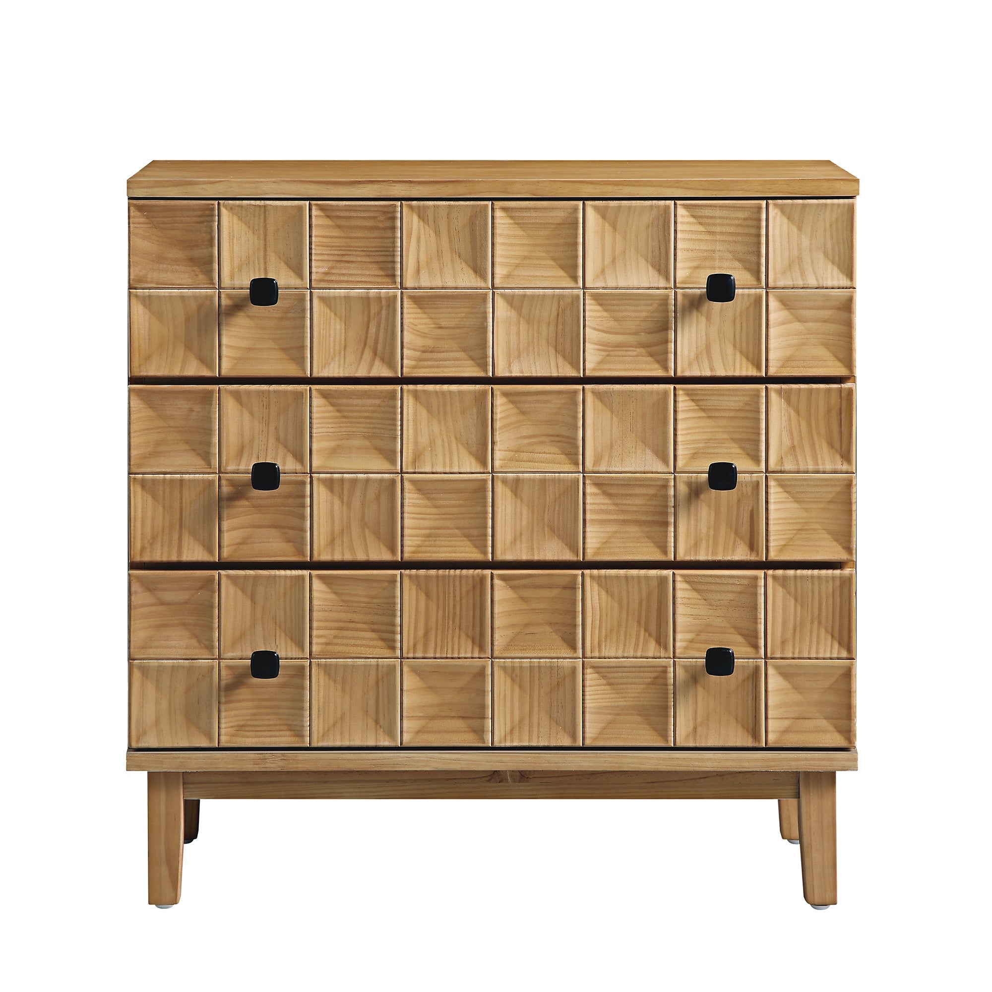 Gibbs 3 Drawer Dresser, Natural