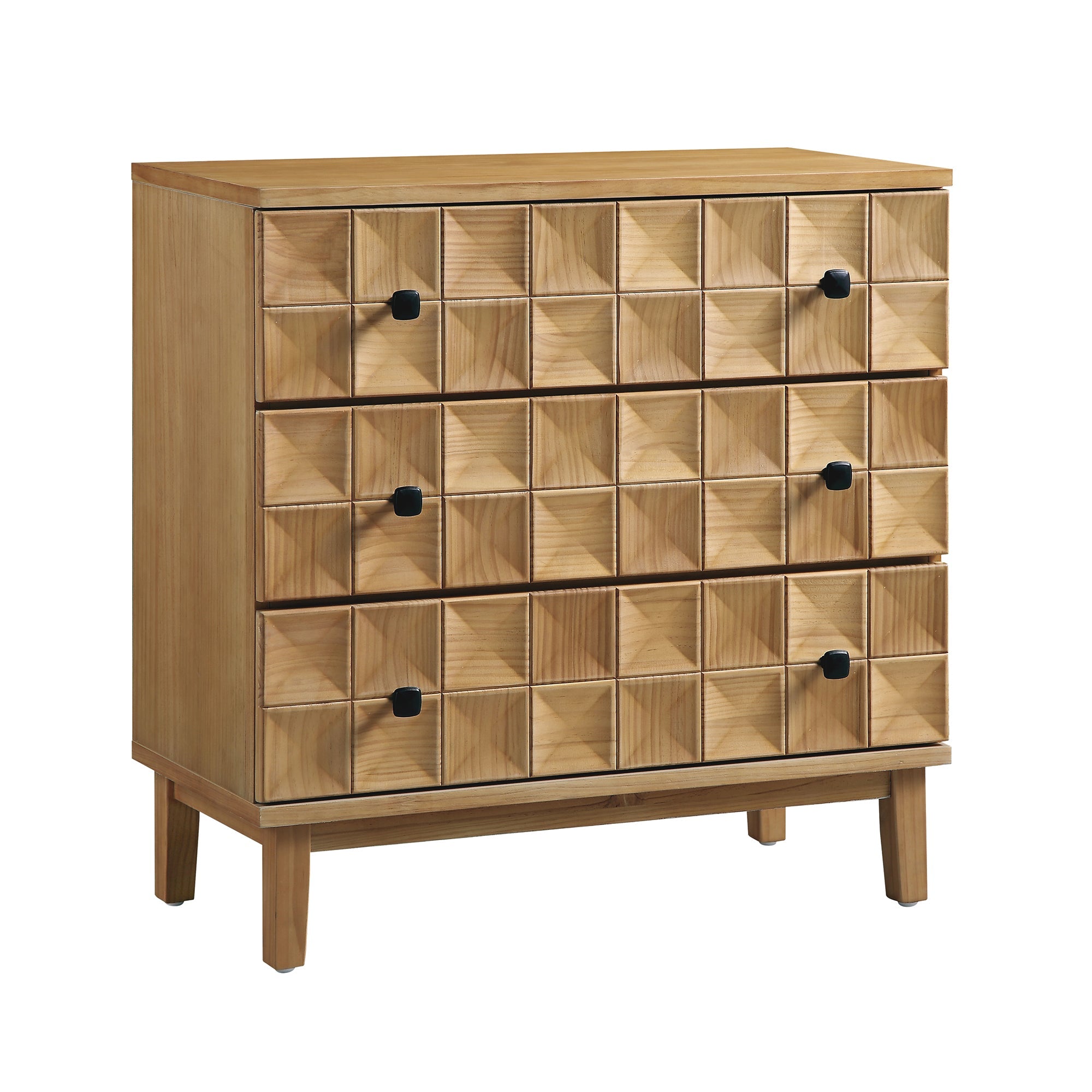 Gibbs 3 Drawer Dresser, Natural