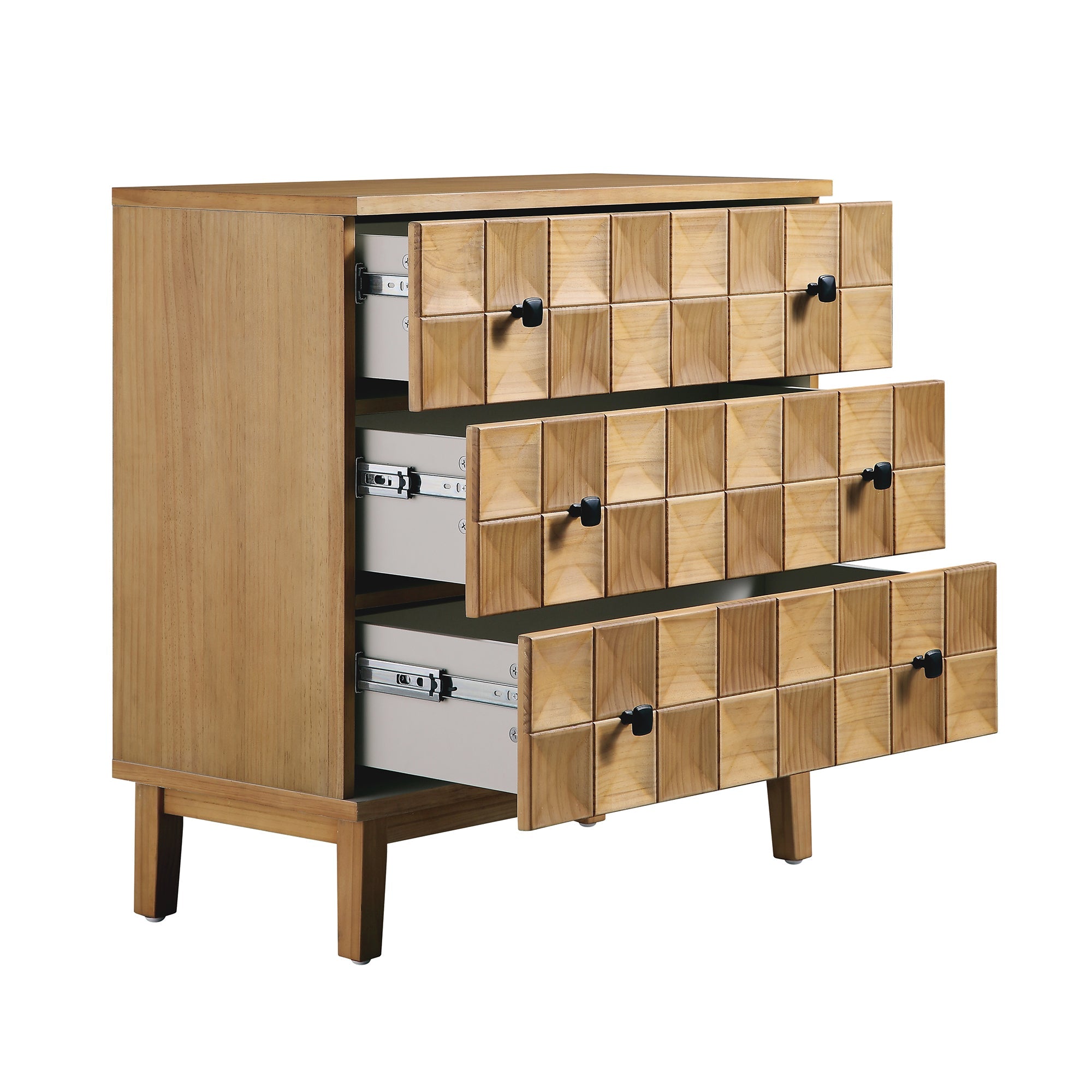 Gibbs 3 Drawer Dresser, Natural