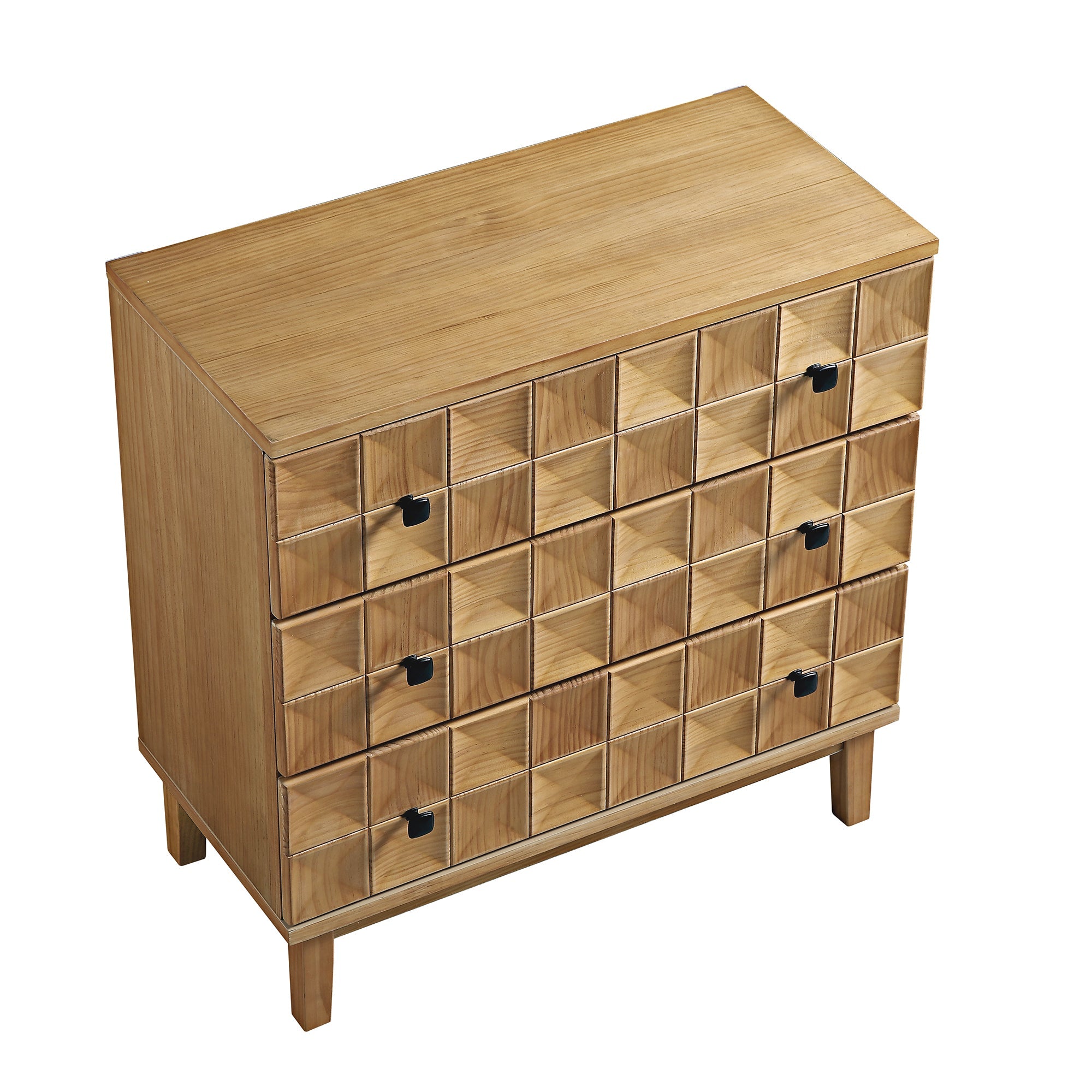 Gibbs 3 Drawer Dresser, Natural