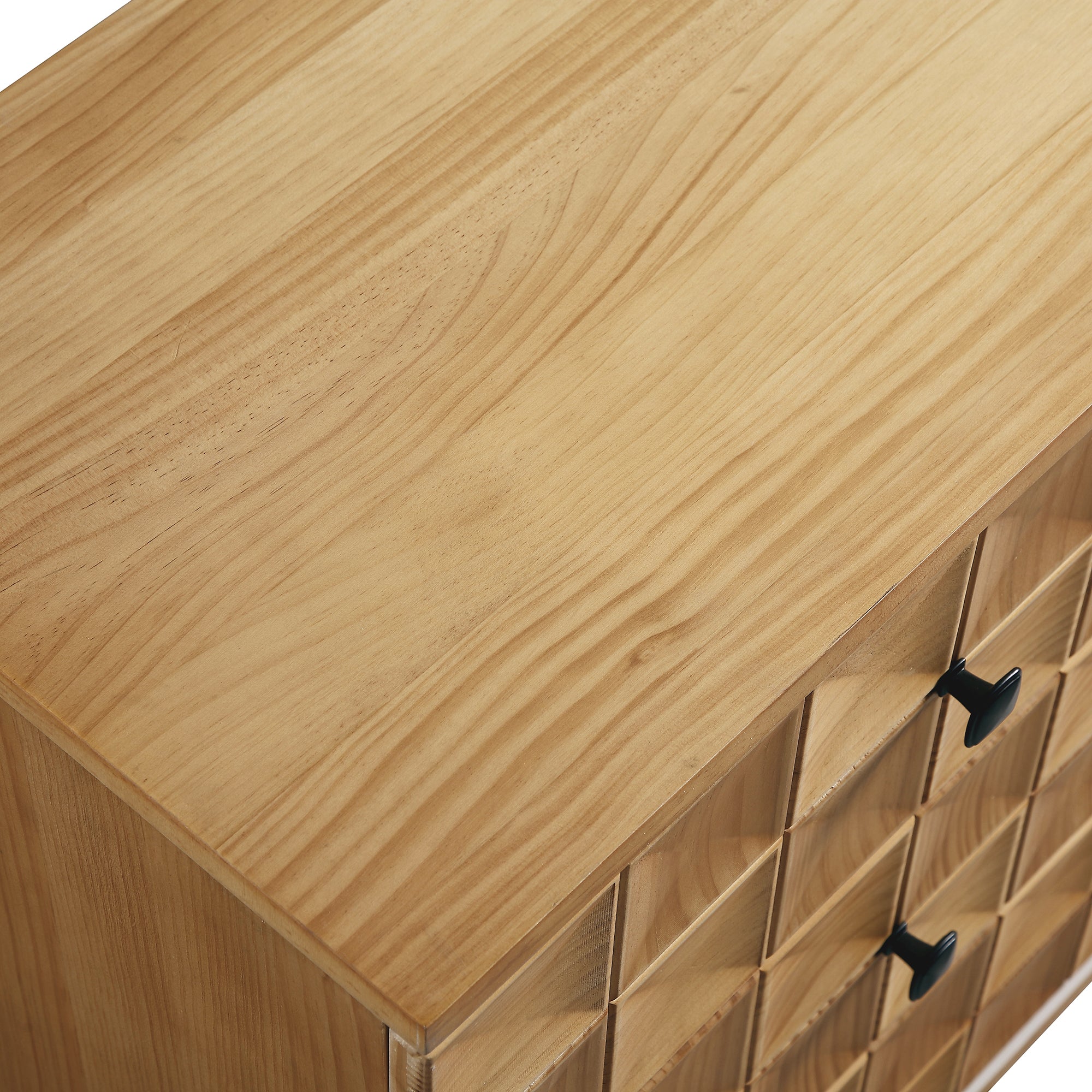 Gibbs 6 Drawer Dresser, Natural