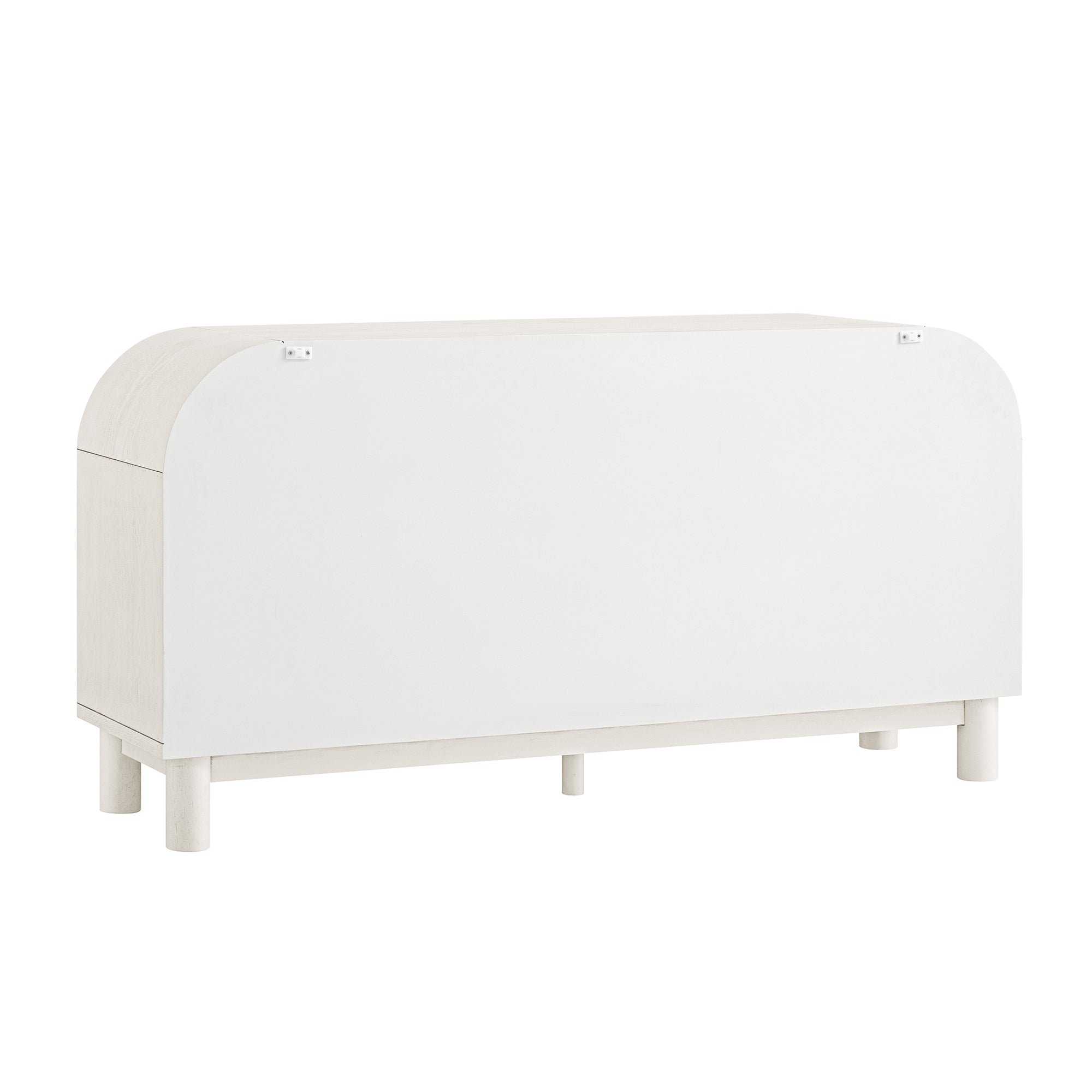 Maude 9 Drawer Dresser, Washed White Ash