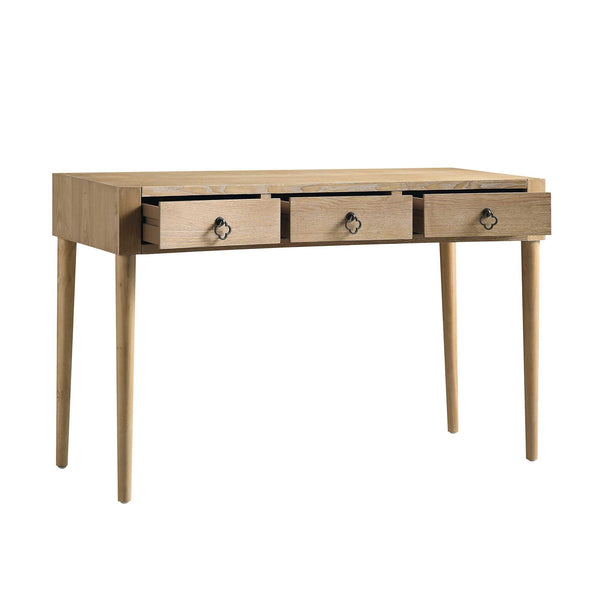 Thalia Concave Vanity Table, Natural