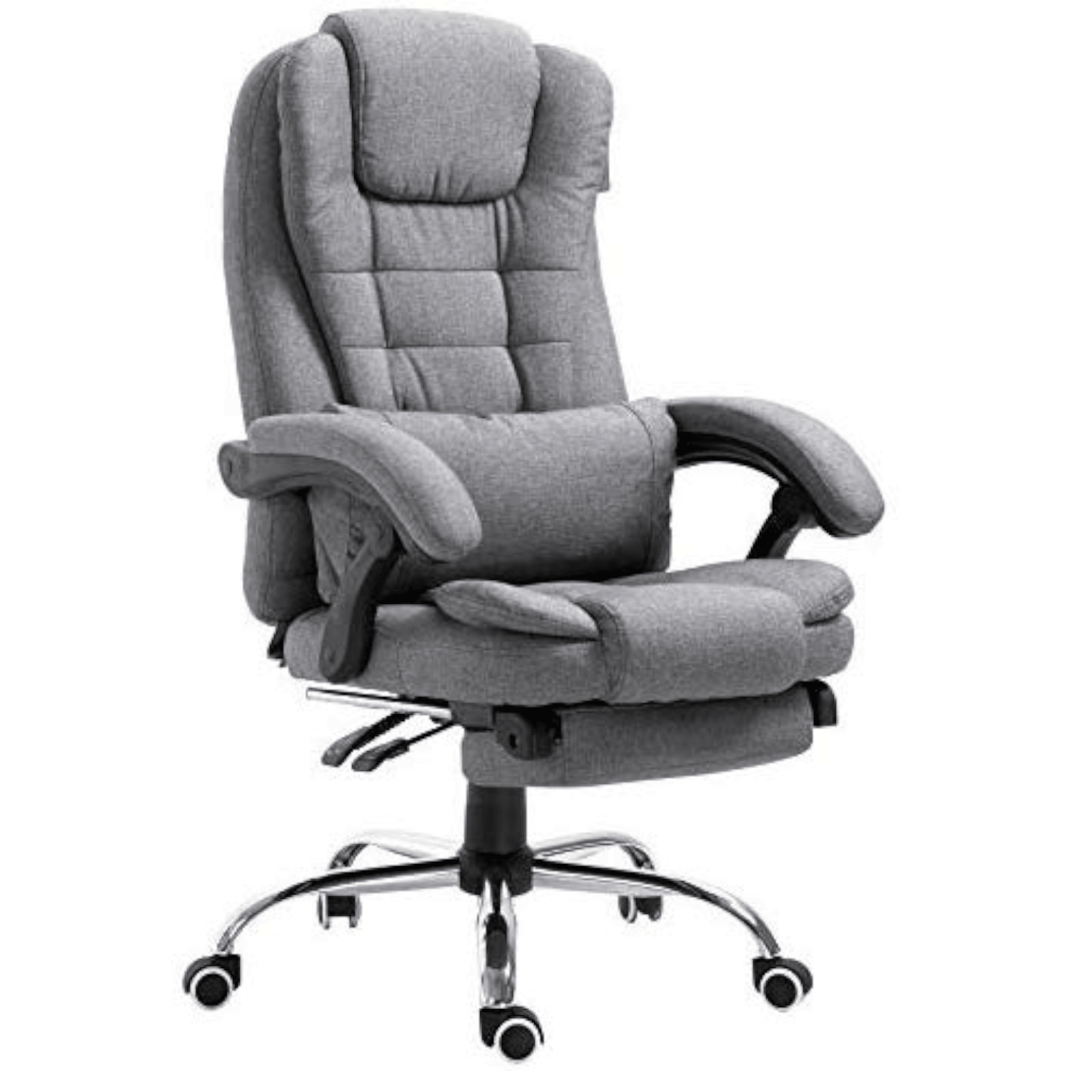 Office Chair with Leg Rest, for working in the reclining position.