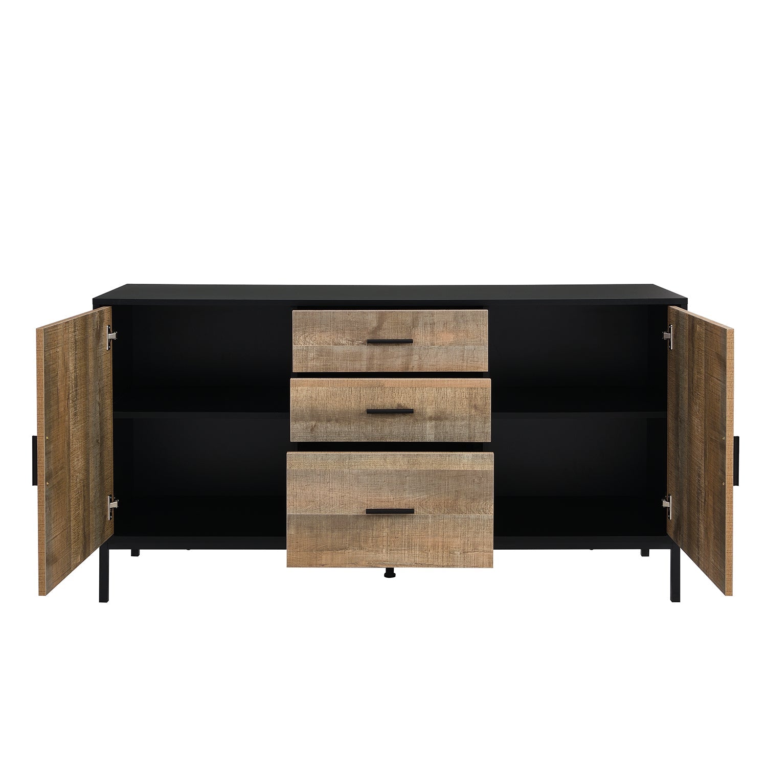 Carnaby 2 Cupboard 3 Drawer Sideboard