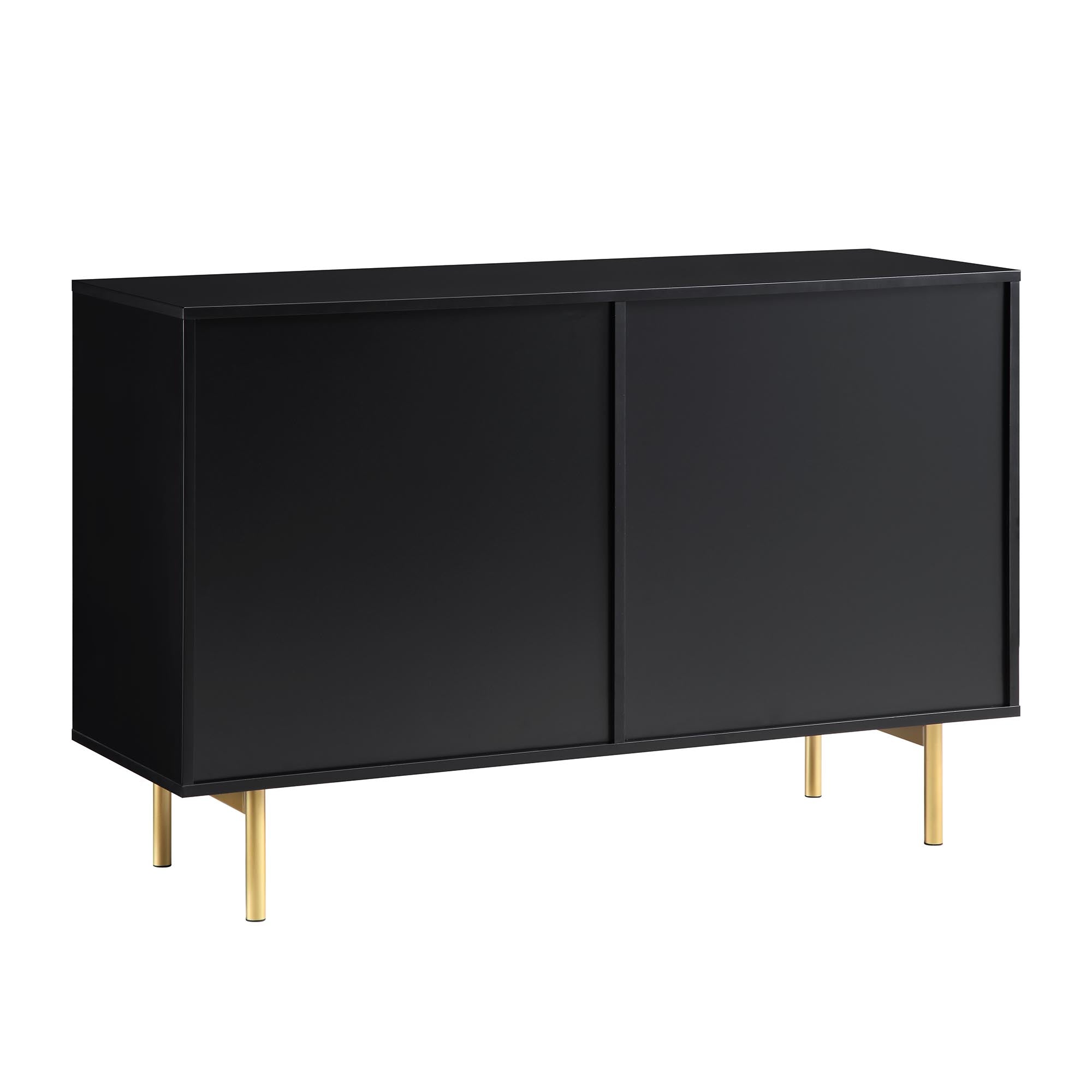 Richmond Ridged Wide 6 Drawer Dresser, Matte Black